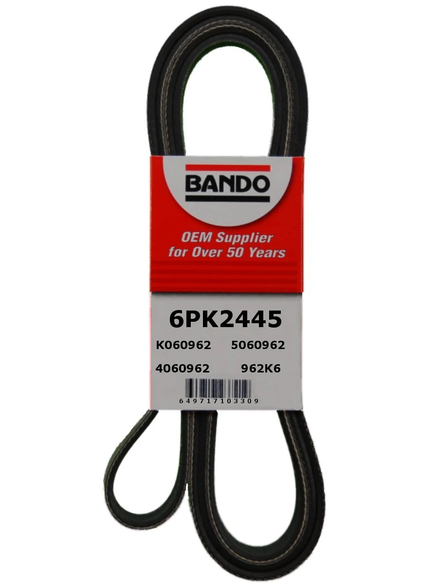 Bando 6PK2445 Accessory Drive Belt