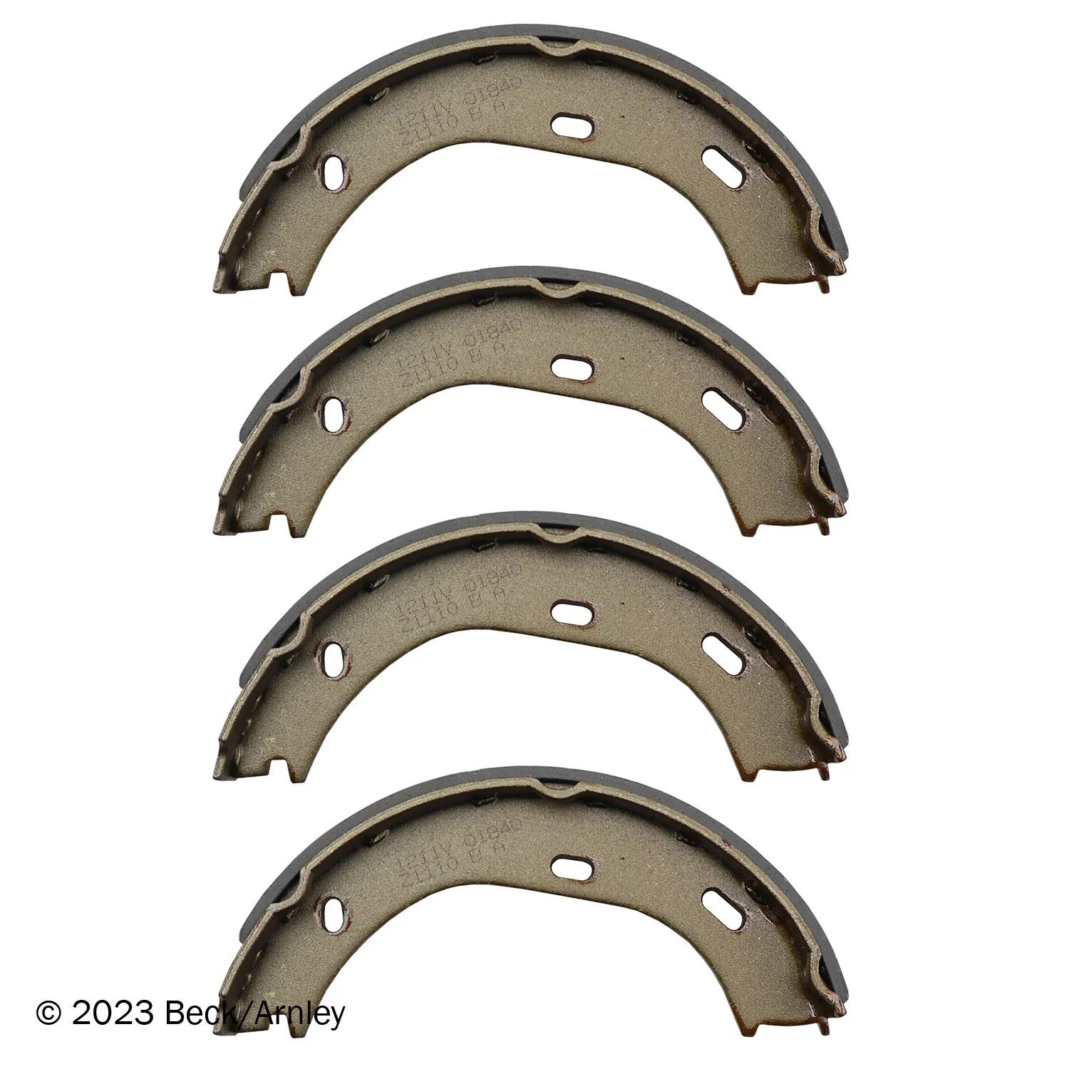 Beck Arnley 081-0070 Parking Brake Shoe - Rear