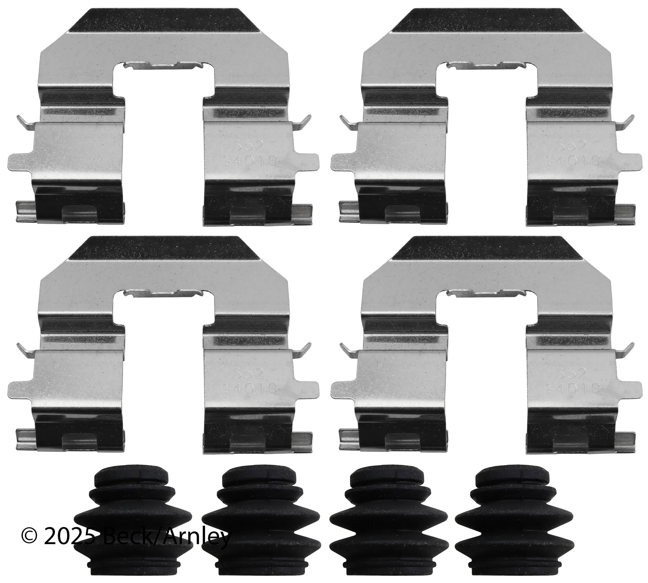 Beck Arnley 084-1783 Disc Brake Hardware Kit - Rear