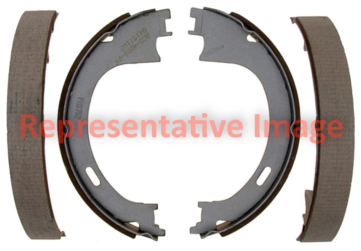 Bendix Friction 876 Parking Brake Shoe - Rear