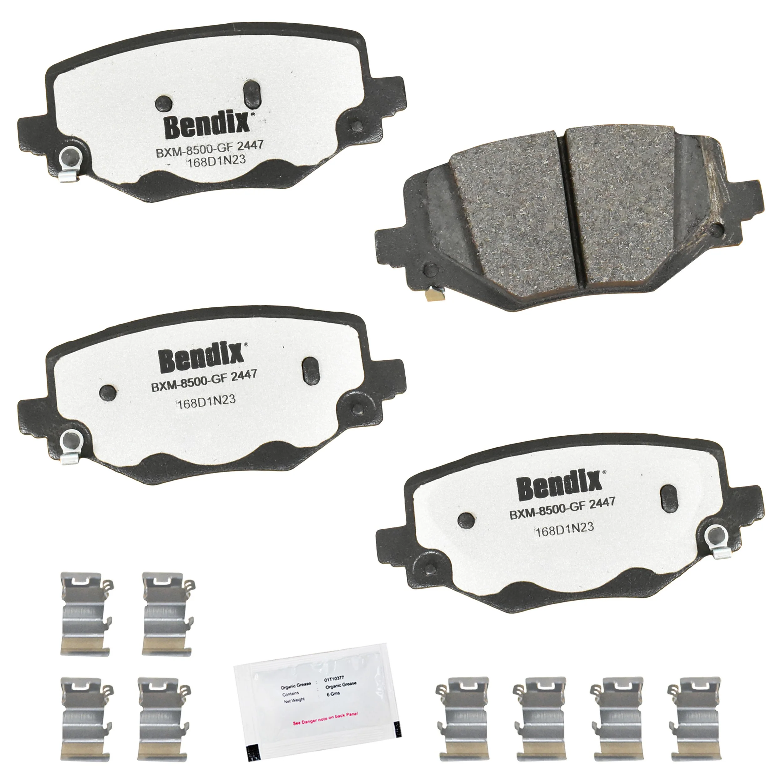 Bendix Friction PBD2447 Disc Brake Pad Set - Rear