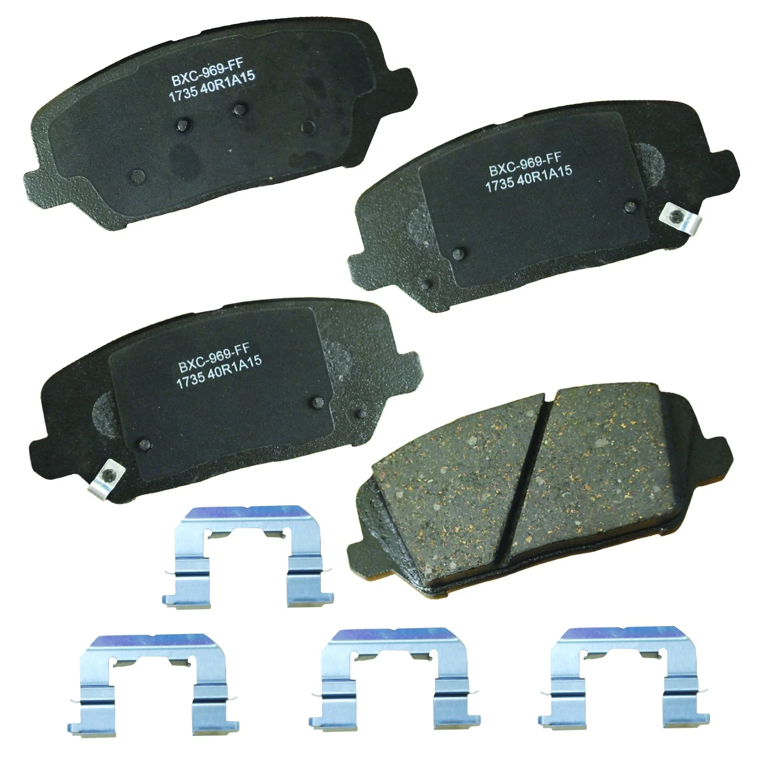 Bendix Friction SBC1735 Disc Brake Pad Set - Front