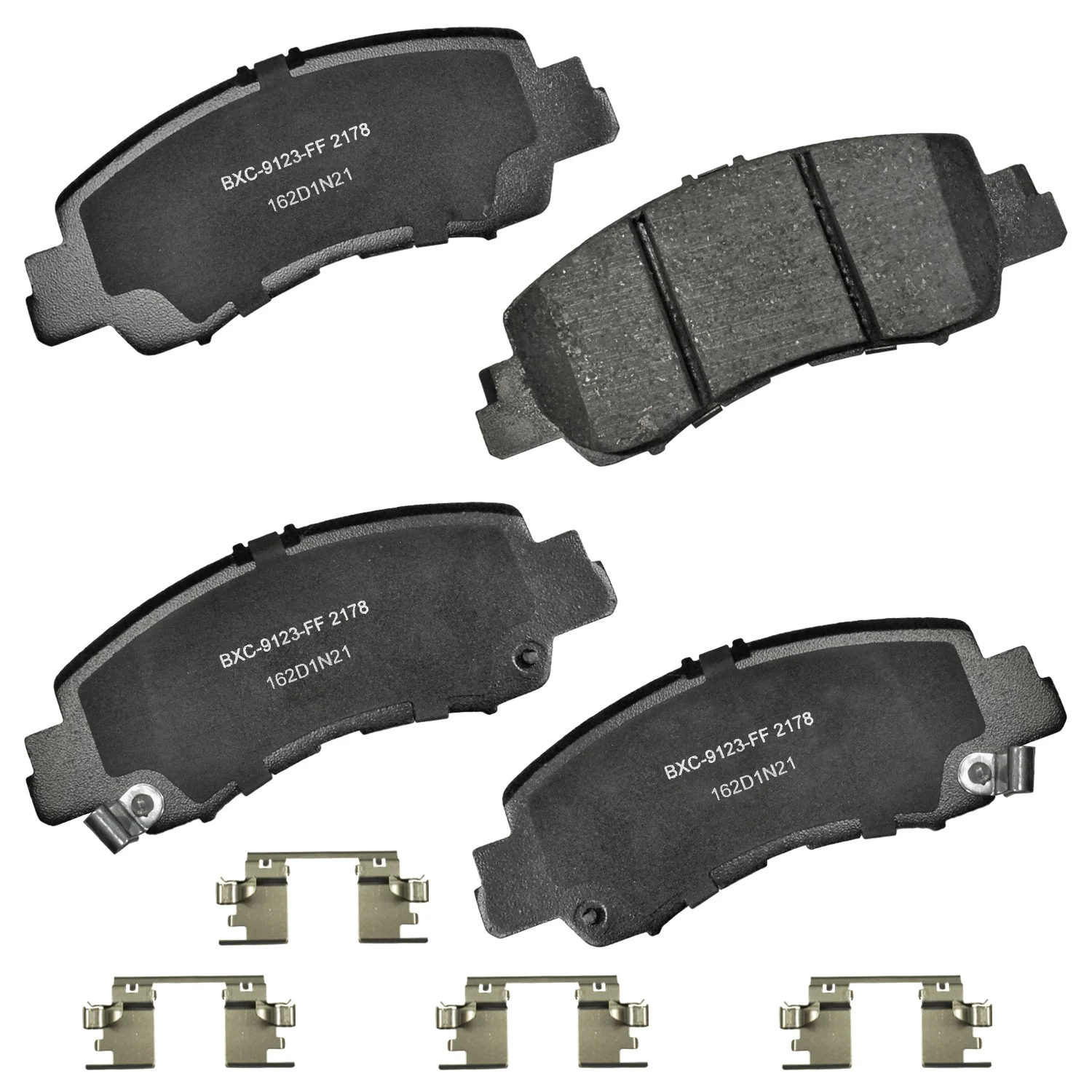 Bendix Friction SBC2178 Disc Brake Pad Set - Front