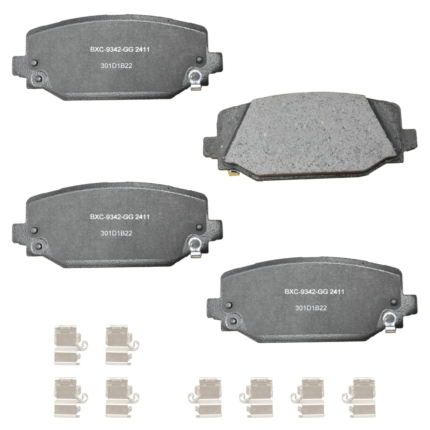 Bendix Friction SBC2411 Disc Brake Pad Set - Rear
