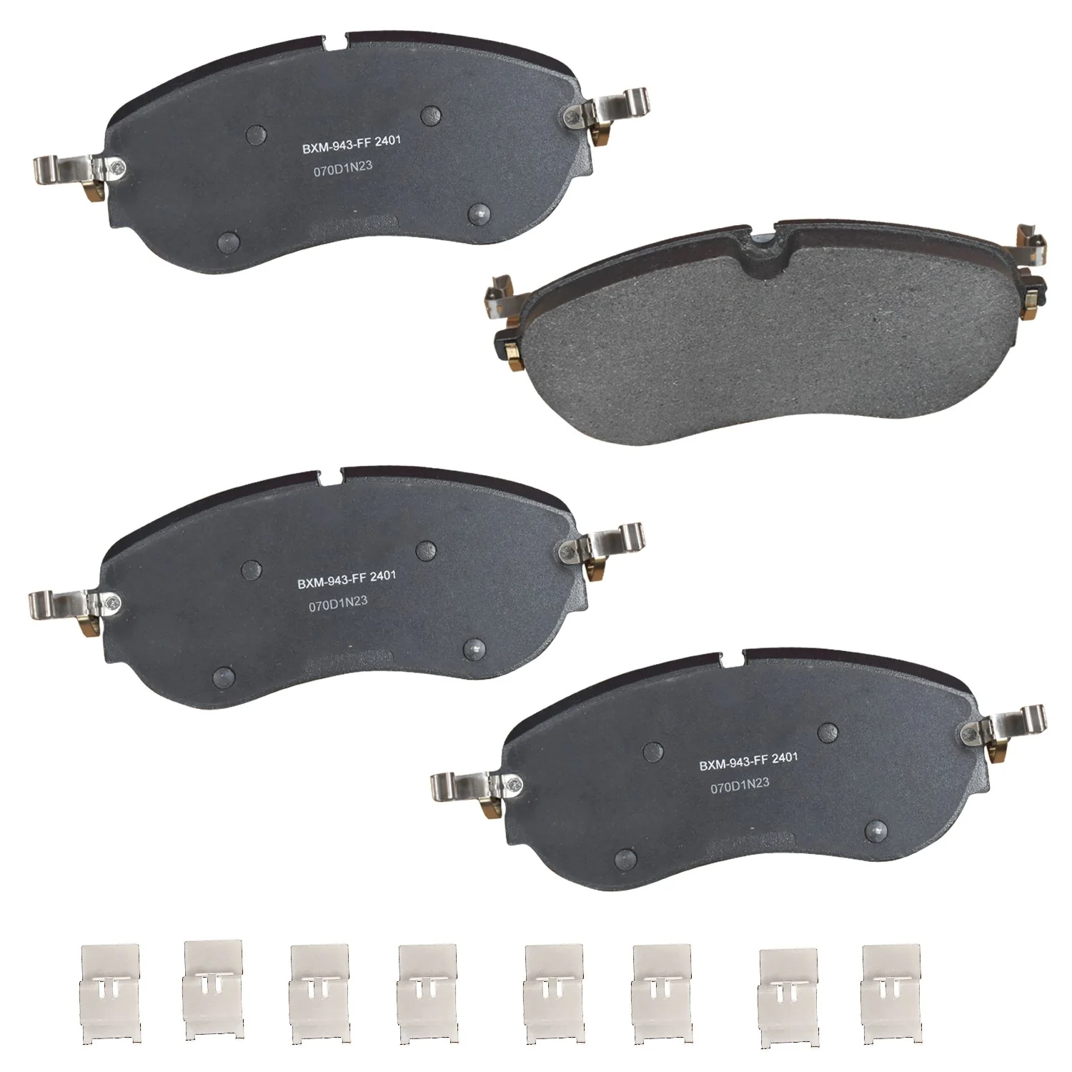 Bendix Friction SBM2401 Disc Brake Pad Set - Front