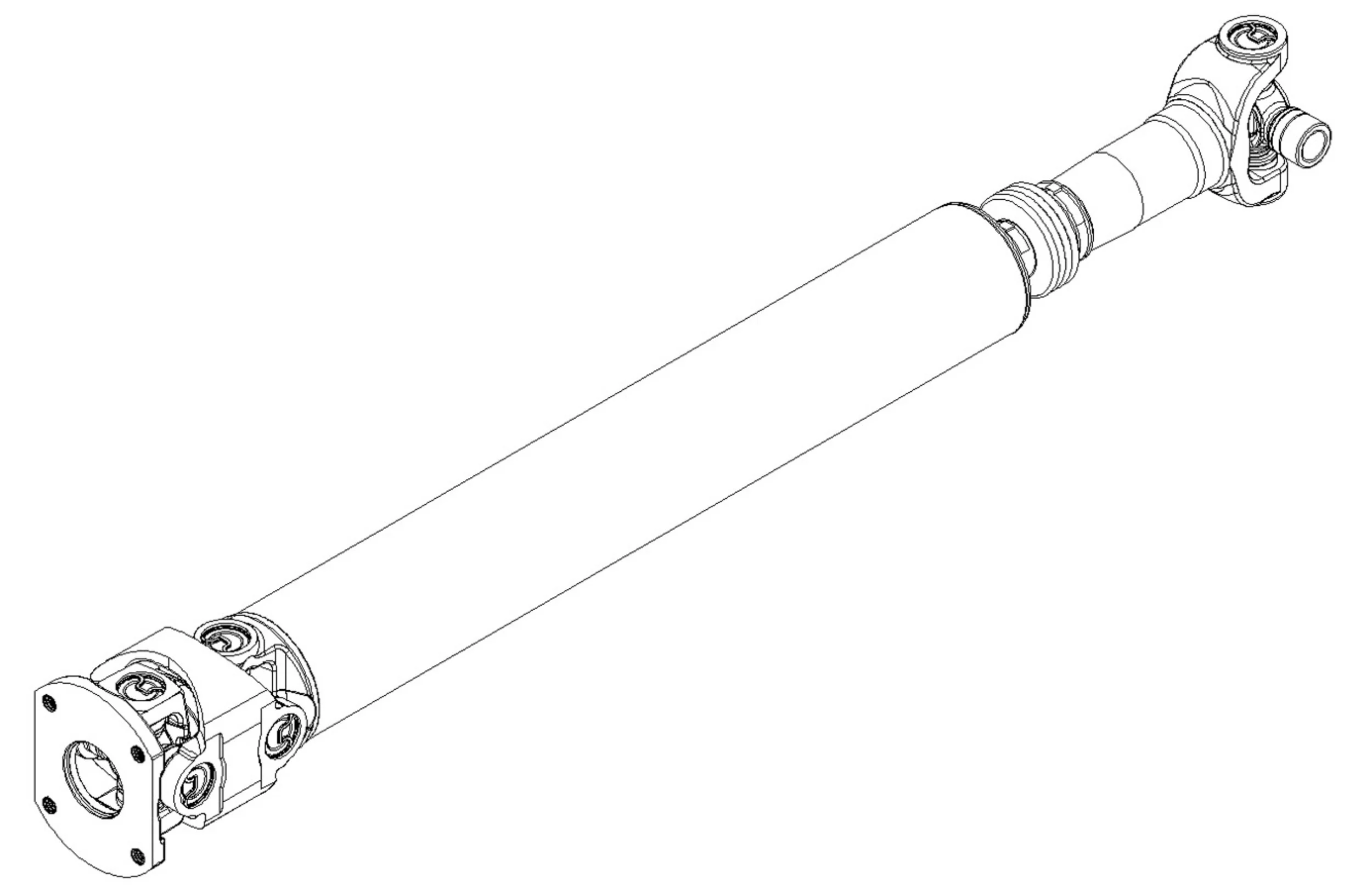 BGMG 5007505-981M Drive Shaft - Front
