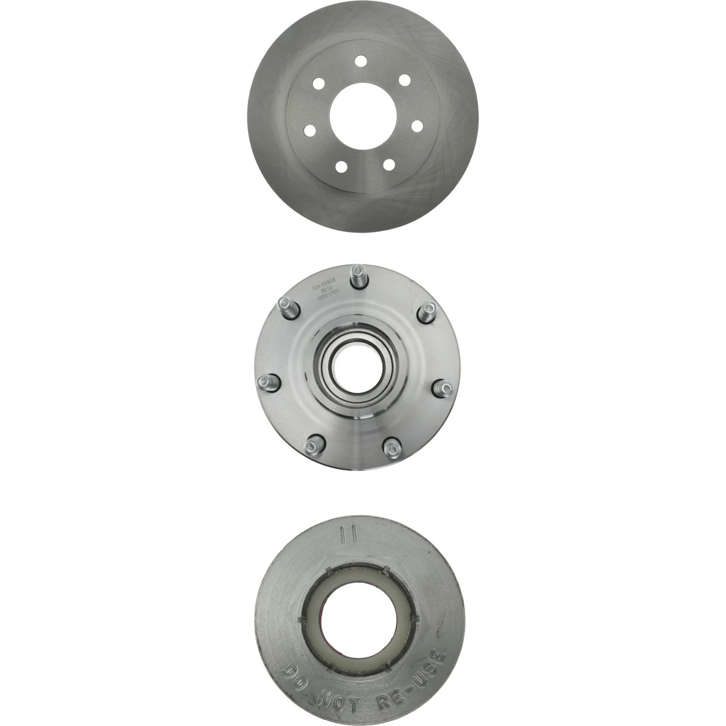 Centric 121.65129 Disc Brake Rotor - Front