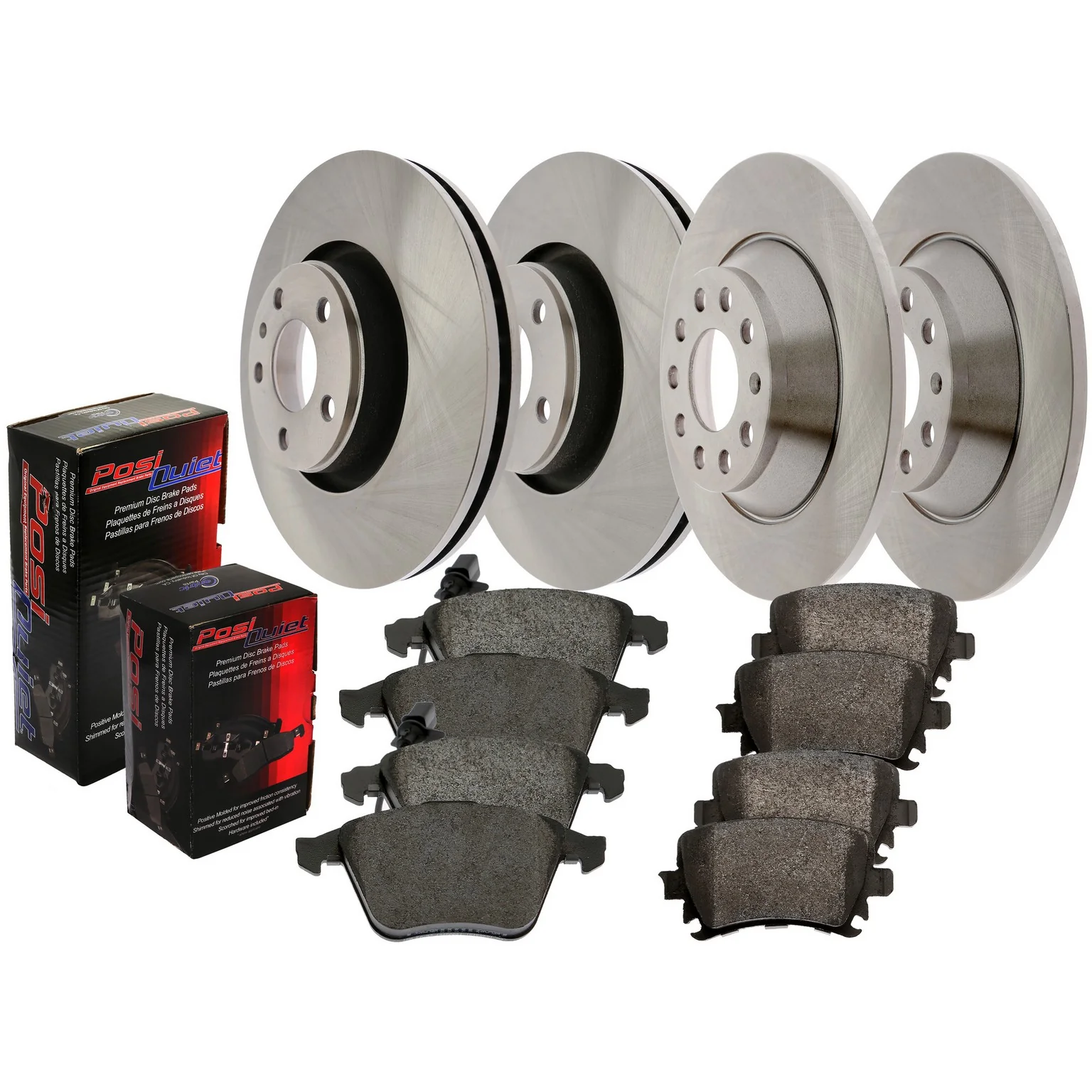 Centric 903.63003 Disc Brake Kit - Front and Rear