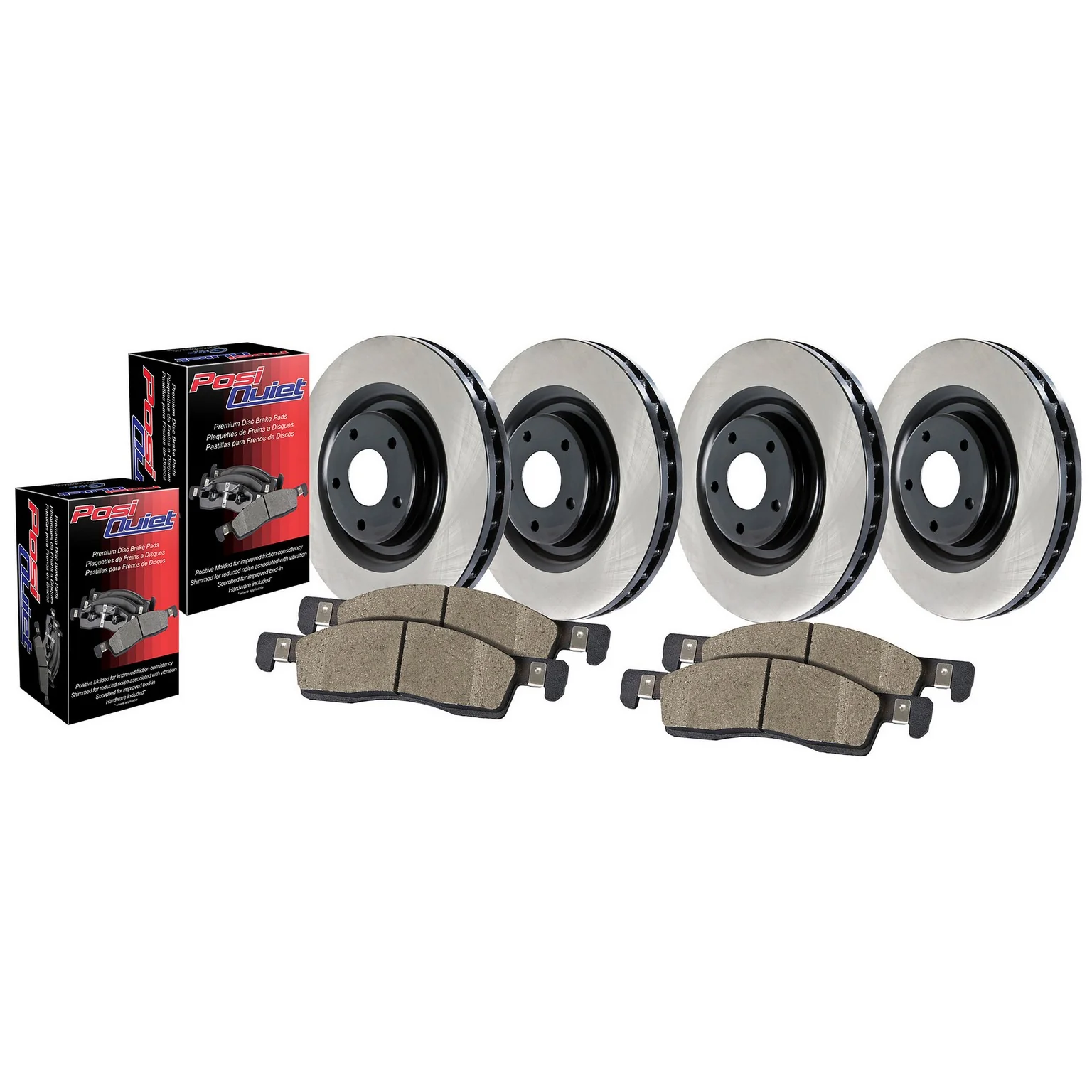 Centric 906.42086 Disc Brake Kit - Front and Rear