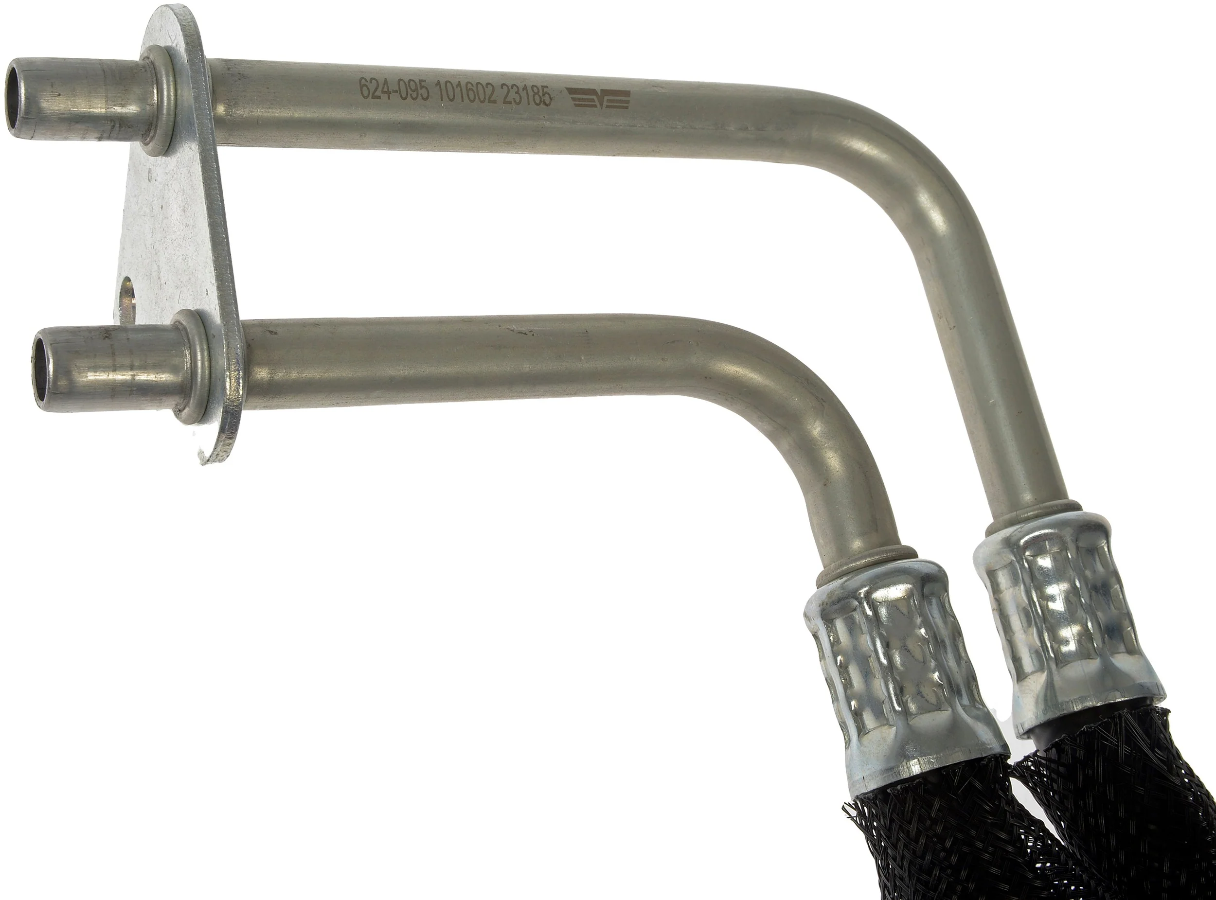 Dorman 624-095 Automatic Transmission Oil Cooler Hose Assembly - Auxiliary Cooler (Driver Side) to Transmission
