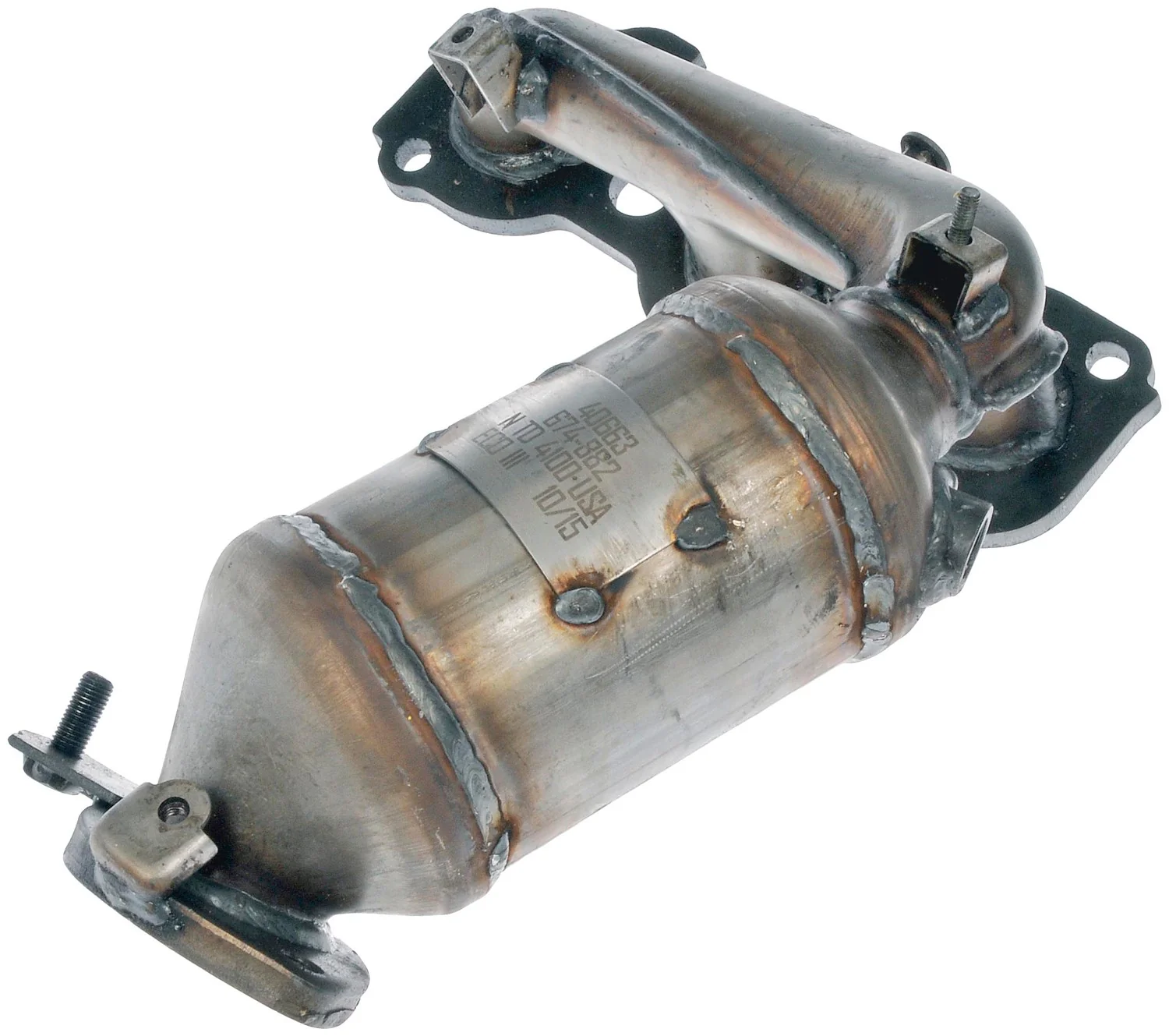 Dorman 672-882 Catalytic Converter with Integrated Exhaust Manifold - Front