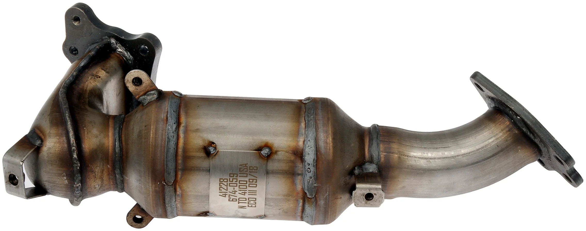 Dorman 673-059 Catalytic Converter with Integrated Exhaust Manifold - Front
