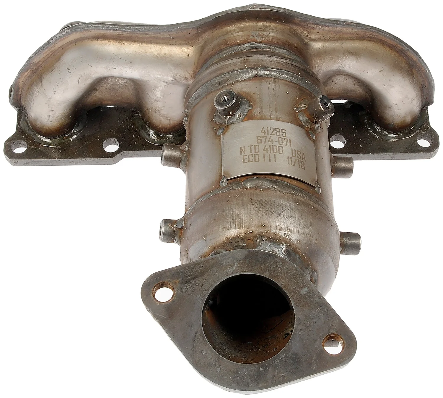 Dorman 673-071 Catalytic Converter with Integrated Exhaust Manifold - Front