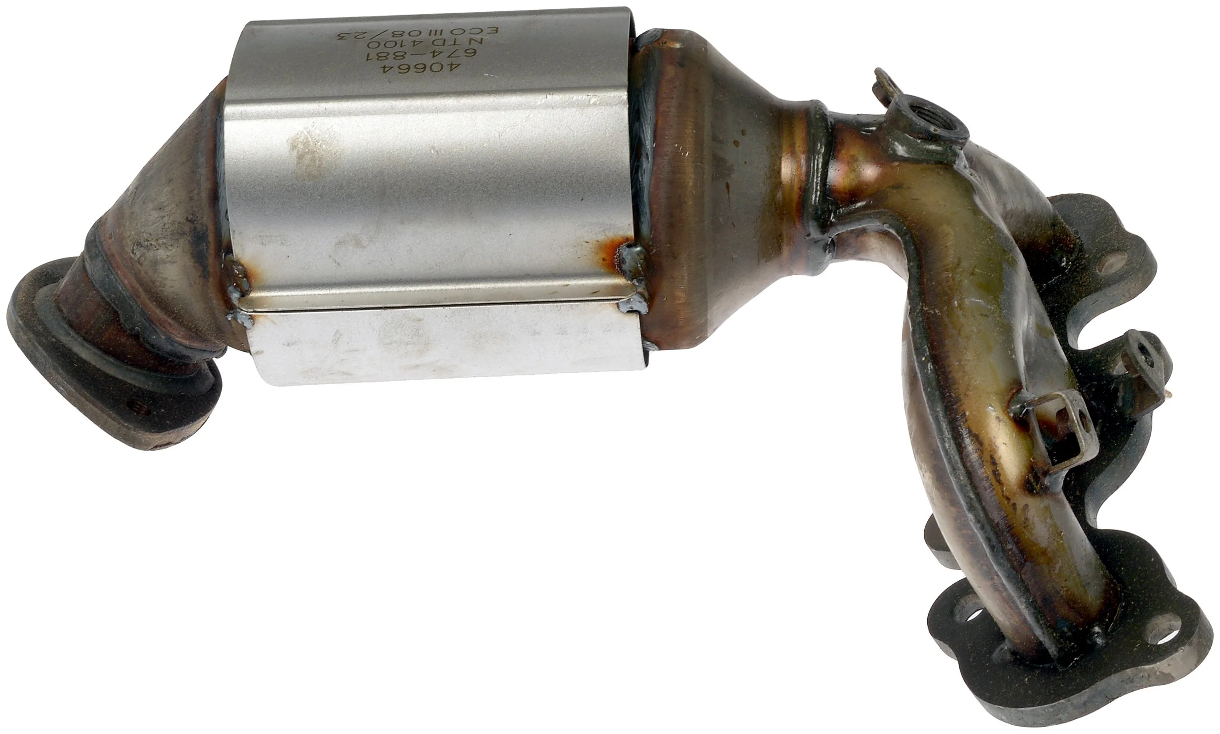 Dorman 673-881 Catalytic Converter with Integrated Exhaust Manifold - Rear