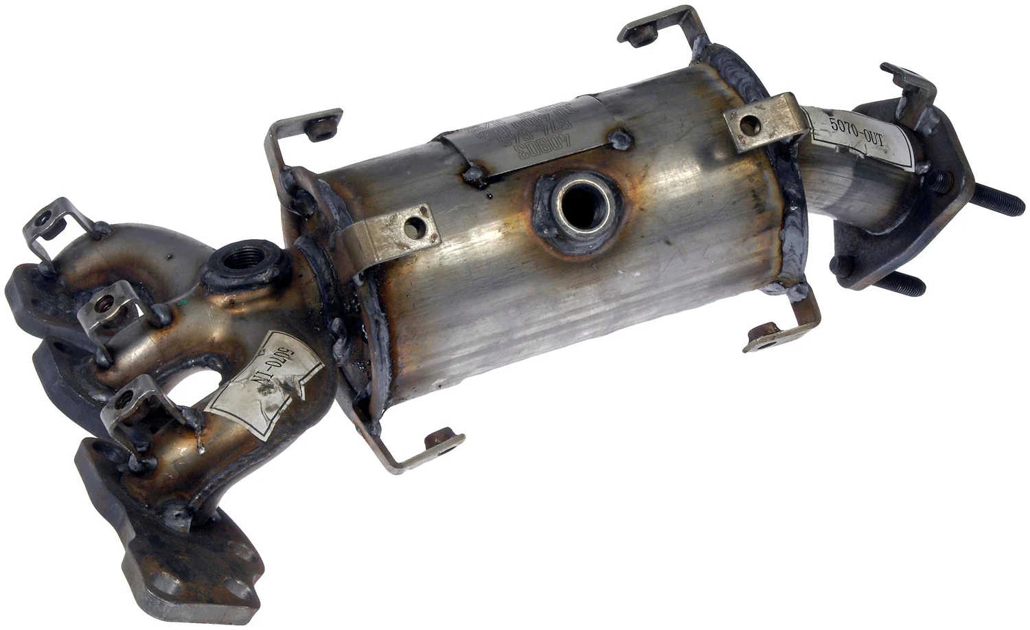 Dorman 674-645 Catalytic Converter with Integrated Exhaust Manifold - Rear Left