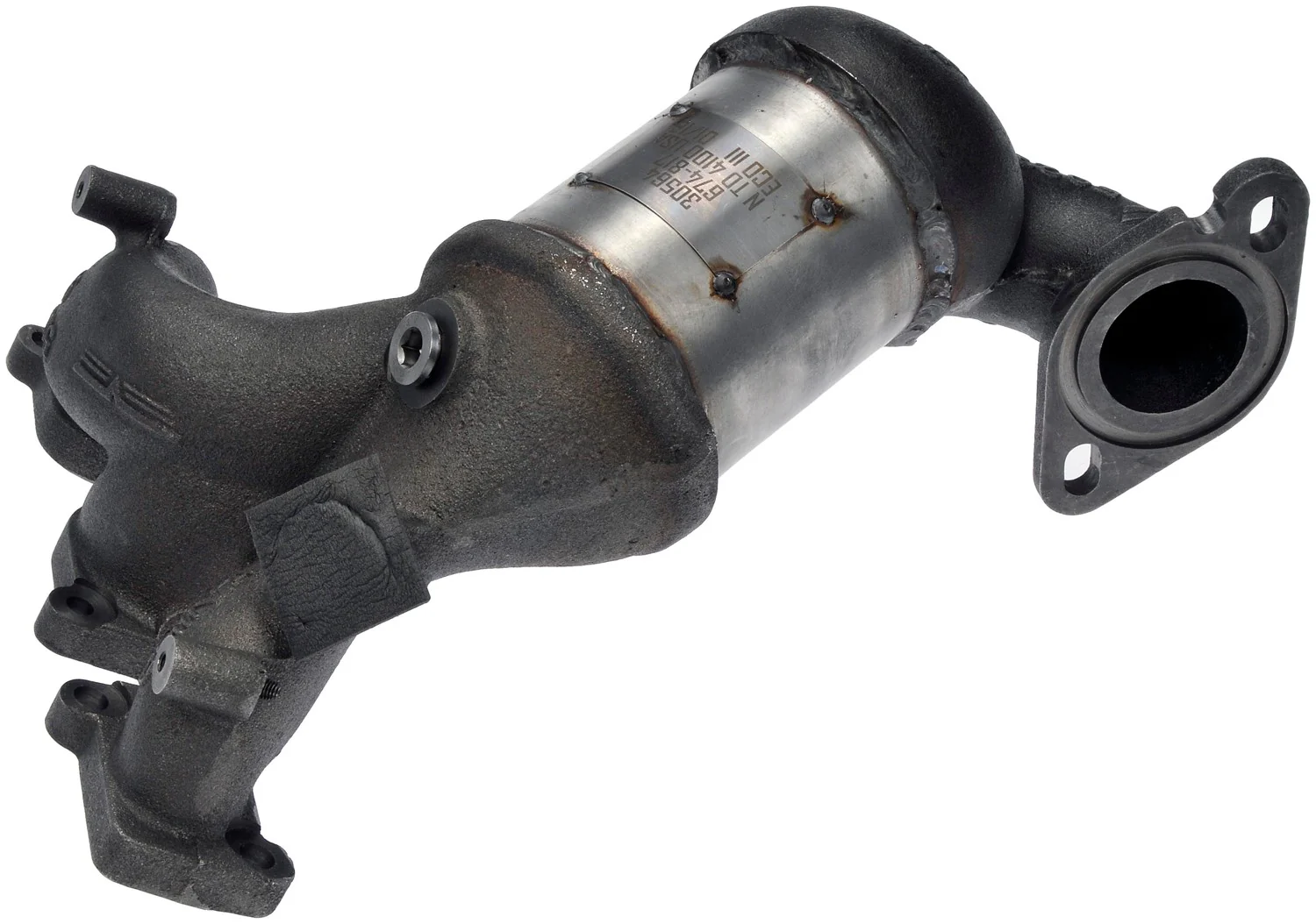 Dorman 674-817 Catalytic Converter with Integrated Exhaust Manifold - Rear