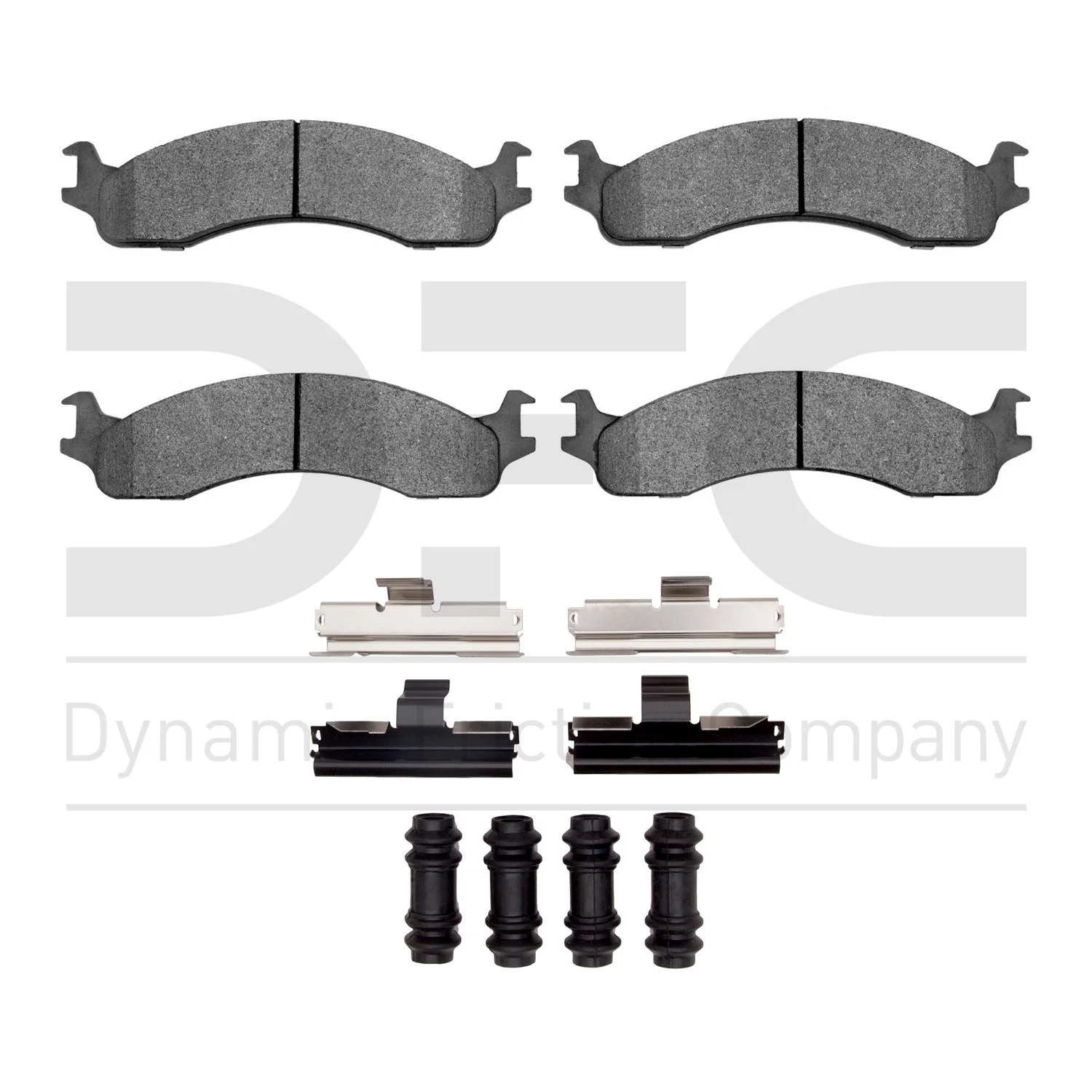 Dynamite Friction 1214-0655-01 Disc Brake Pad Set - Front