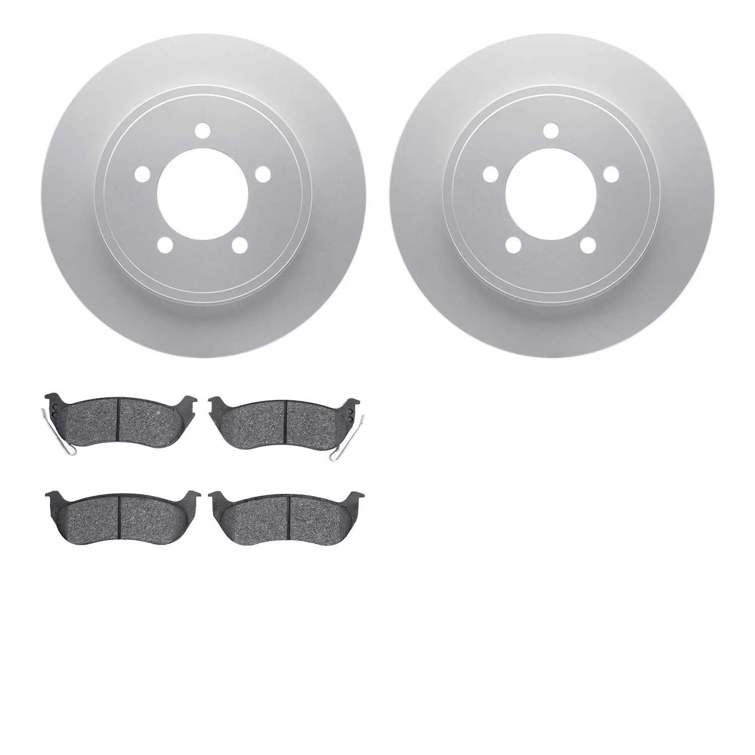 Dynamite Friction 4202-54007 Disc Brake Kit - Rear