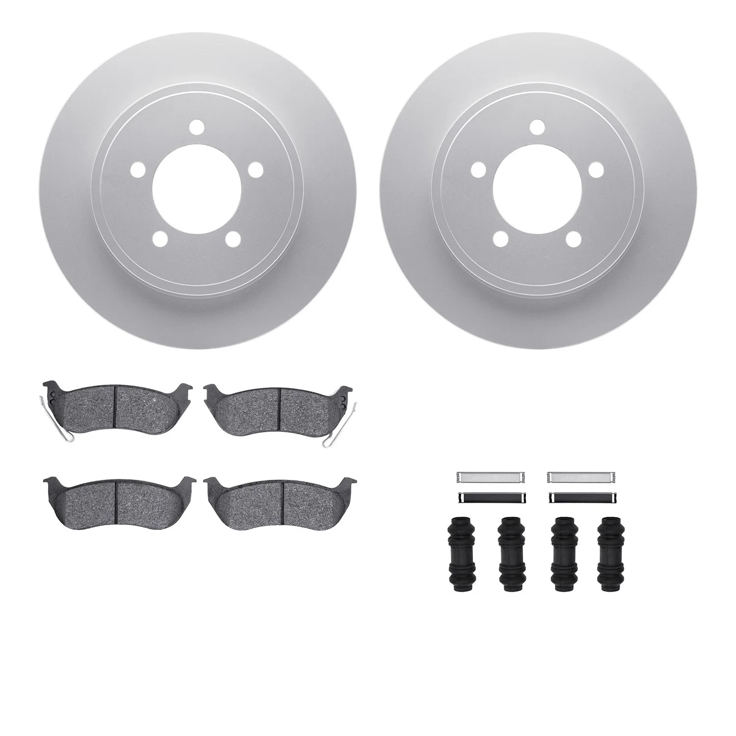 Dynamite Friction 4212-54007 Disc Brake Kit - Rear