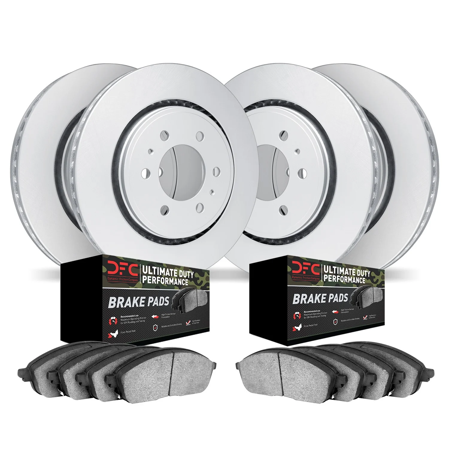Dynamite Friction 4404-48016 Disc Brake Kit - Front and Rear