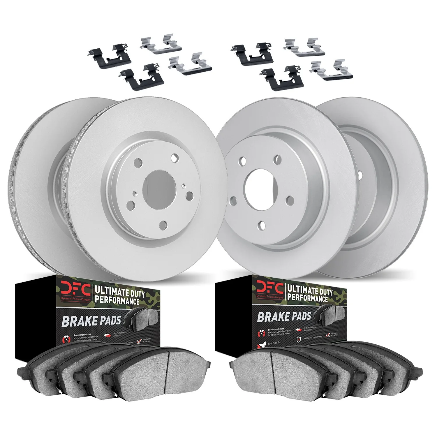 Dynamite Friction 4414-42003 Disc Brake Kit - Front and Rear