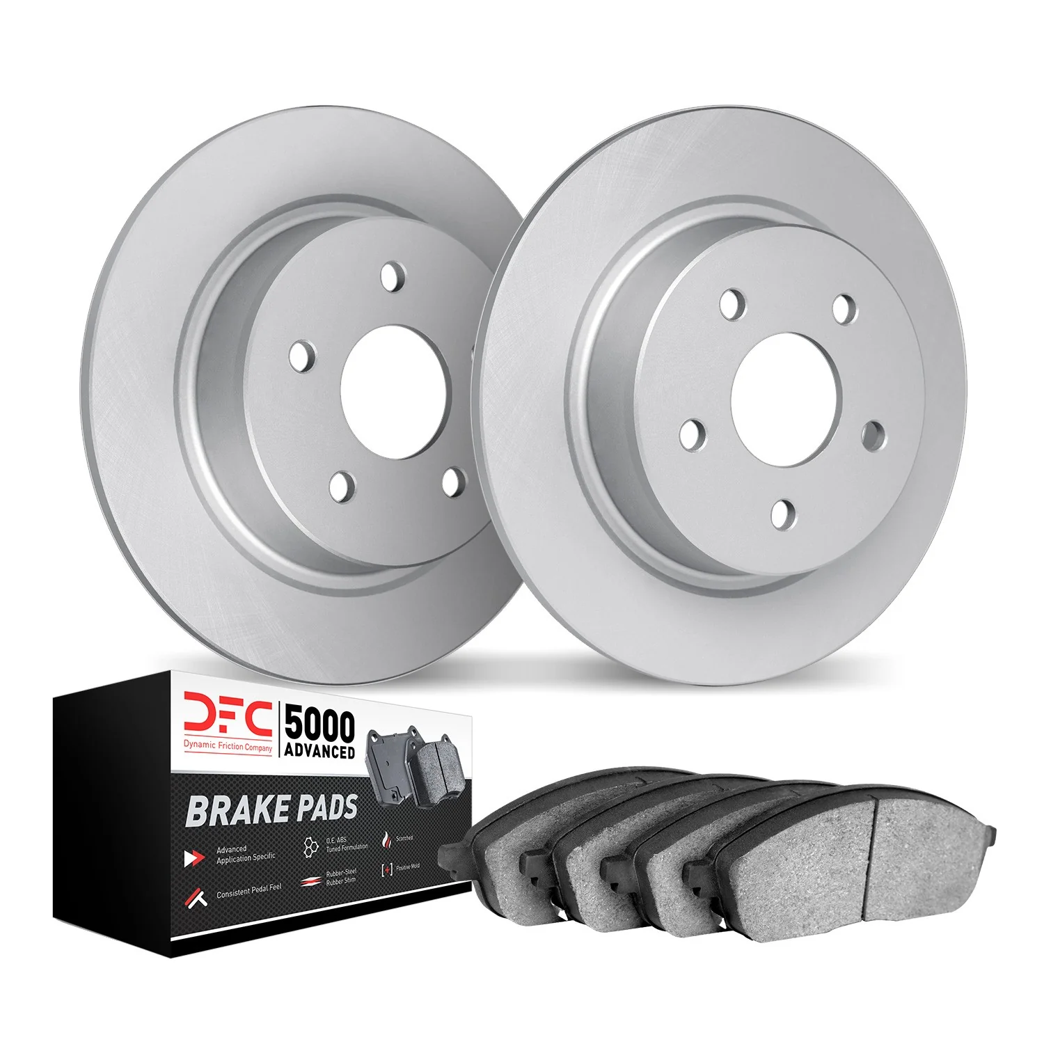 Dynamite Friction 4502-47059 Disc Brake Kit - Rear
