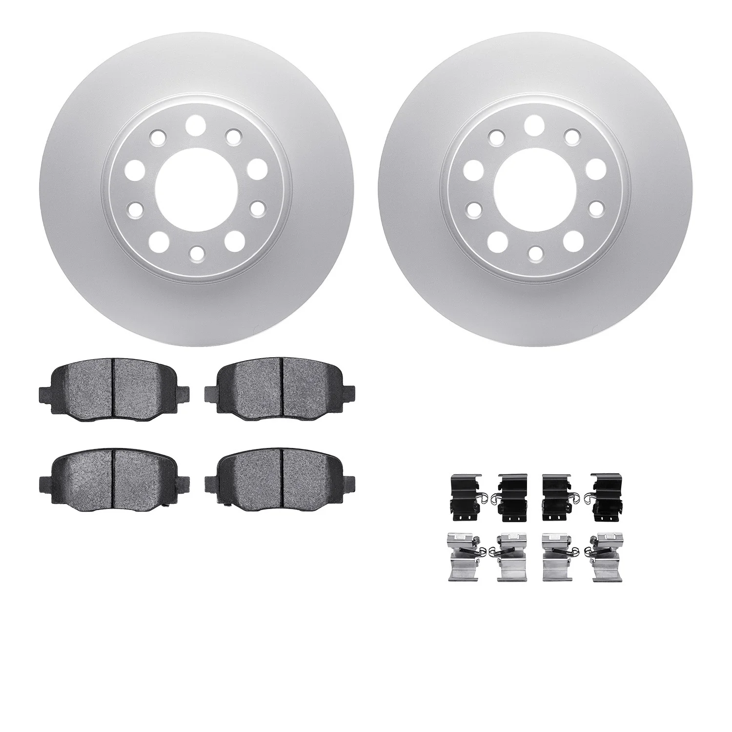 Dynamite Friction 4512-42066 Disc Brake Kit - Rear
