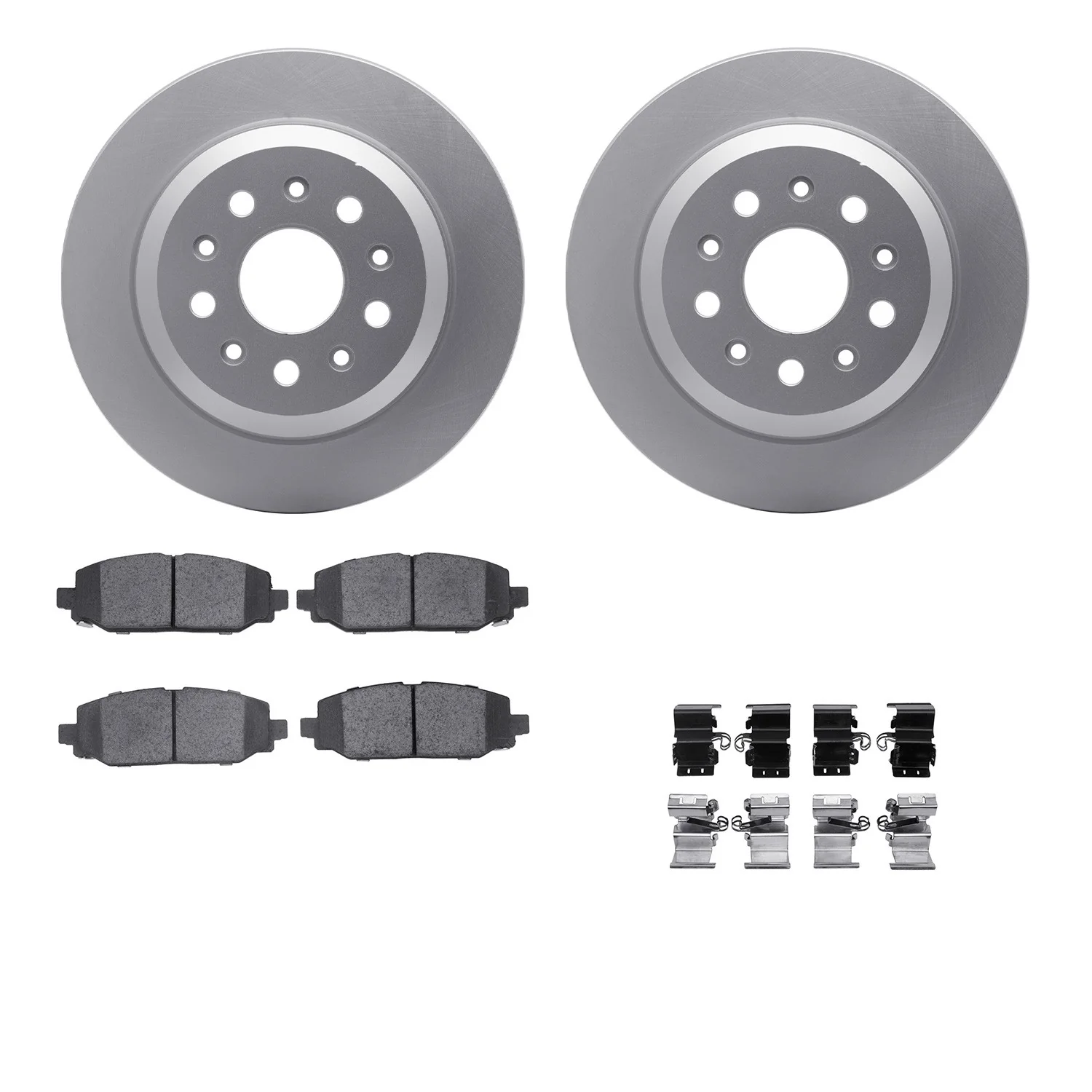 Dynamite Friction 4512-42093 Disc Brake Kit - Rear