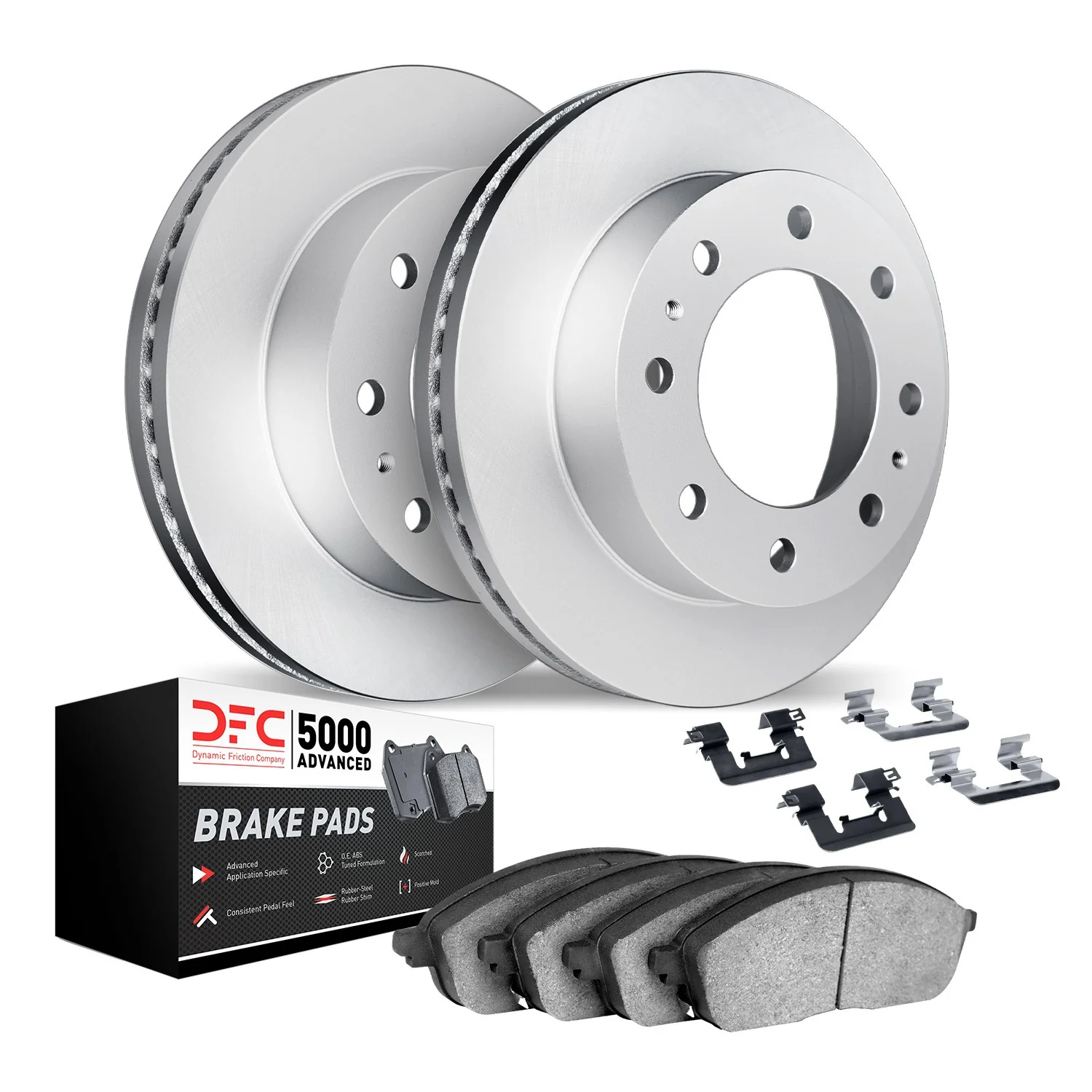 Dynamite Friction 4512-48159 Disc Brake Kit - Rear
