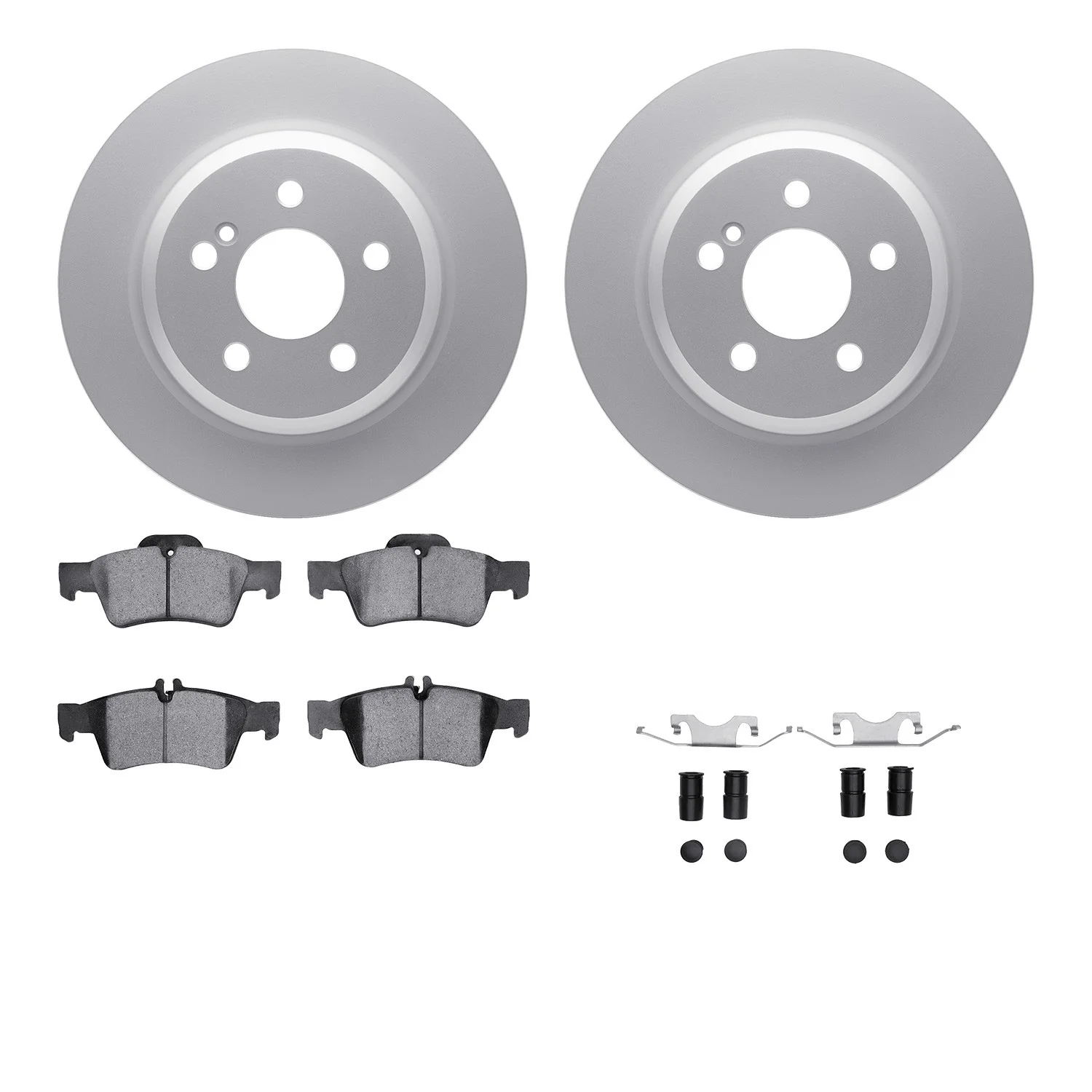 Dynamite Friction 4512-63171 Disc Brake Kit - Rear