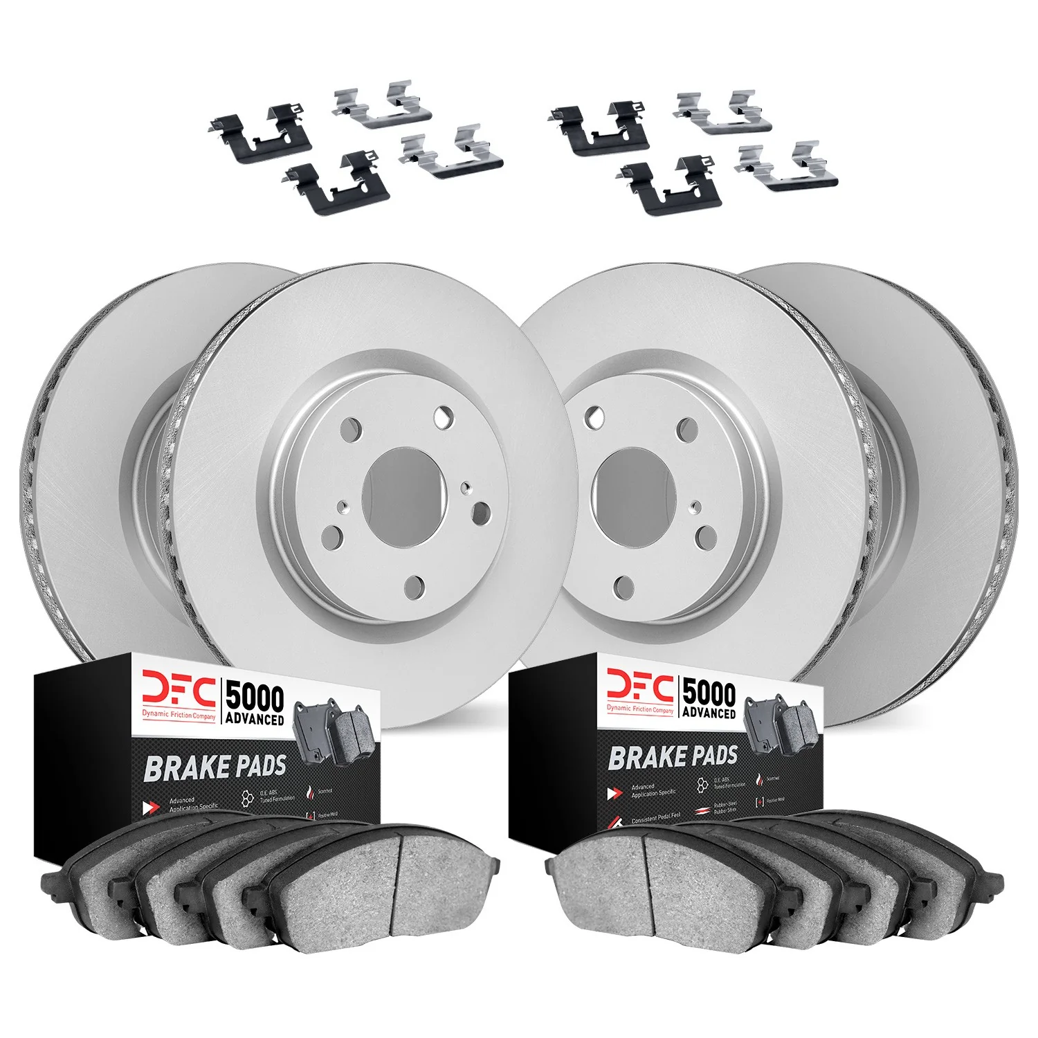 Dynamite Friction 4514-68000 Disc Brake Kit - Front and Rear