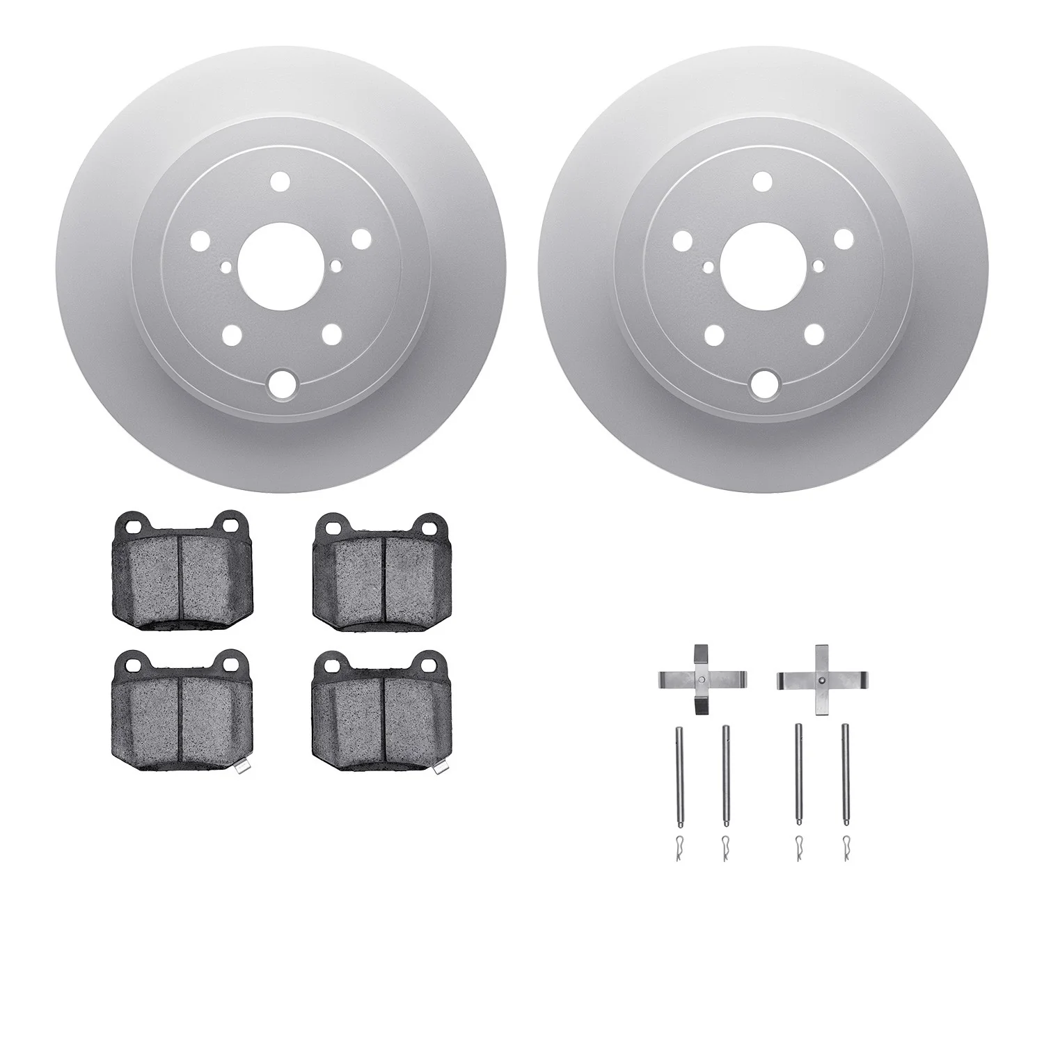 Dynamite Friction 4612-13019 Disc Brake Kit - Rear