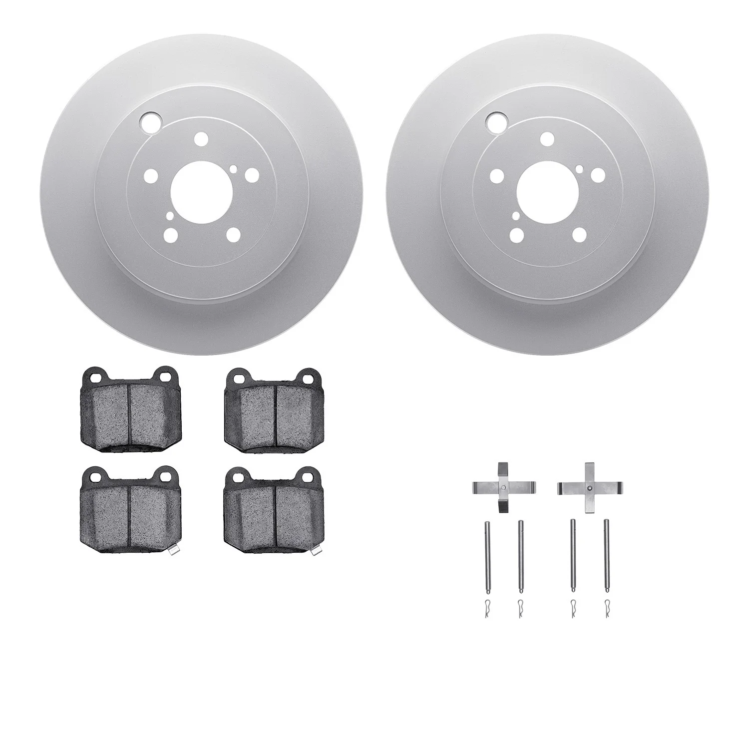 Dynamite Friction 4612-13028 Disc Brake Kit - Rear