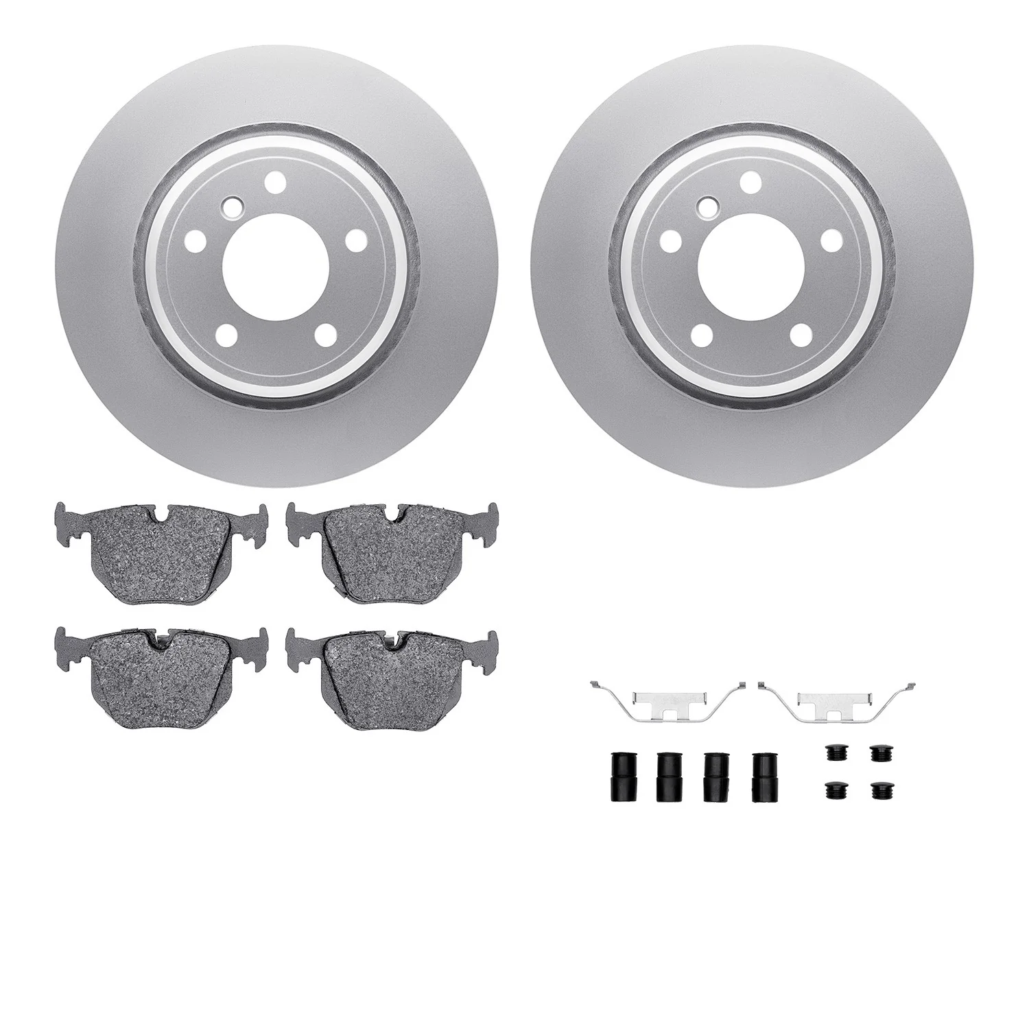 Dynamite Friction 4612-31014 Disc Brake Kit - Rear