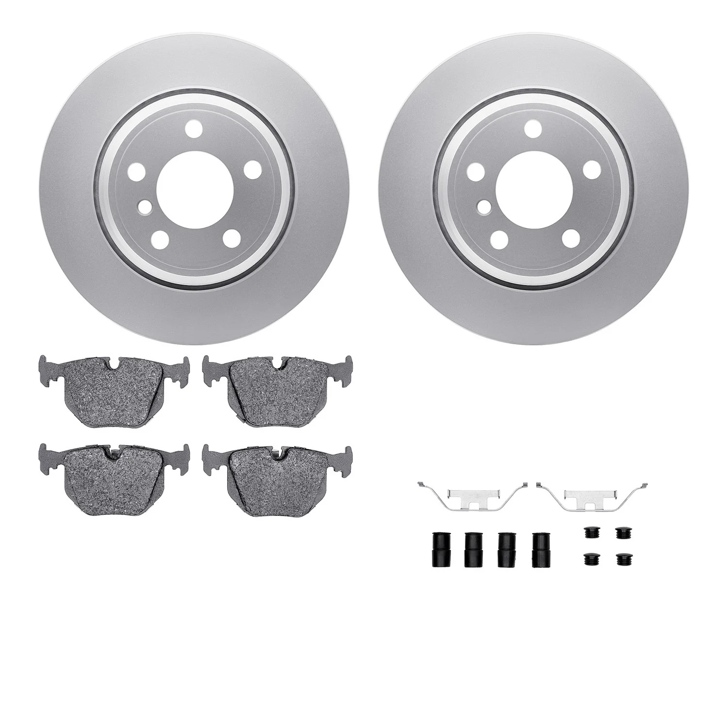 Dynamite Friction 4612-31081 Disc Brake Kit - Rear