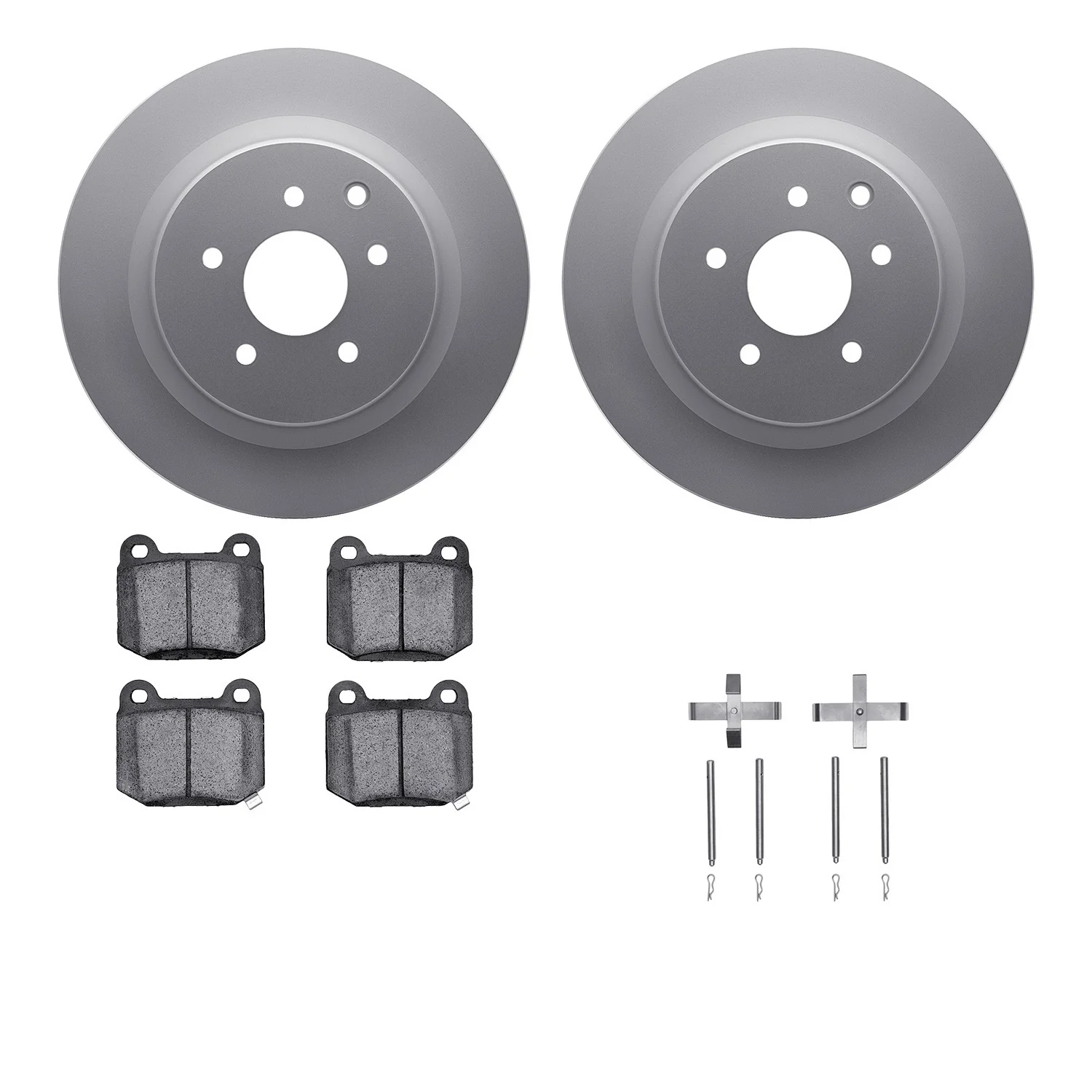 Dynamite Friction 4612-68002 Disc Brake Kit - Rear