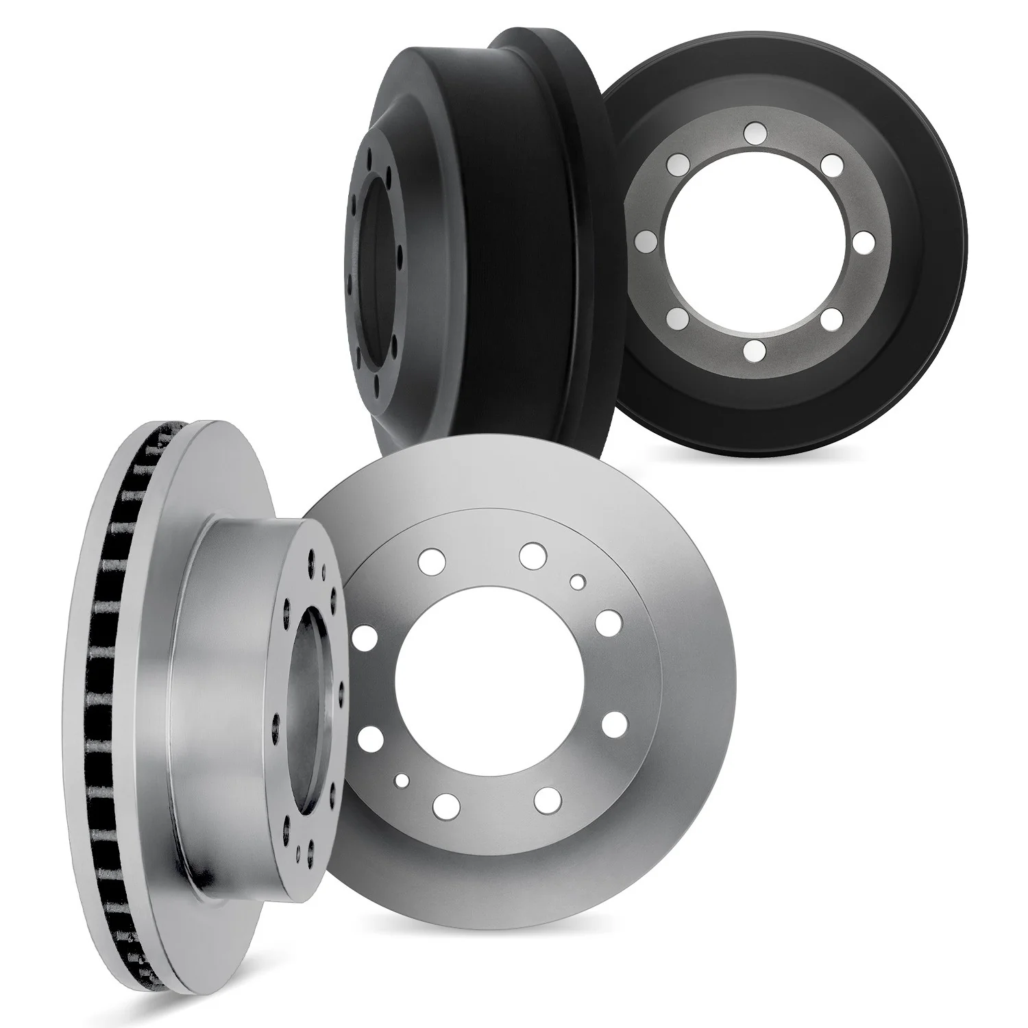 Dynamite Friction 6004-40074 Disc Brake Kit - Front and Rear