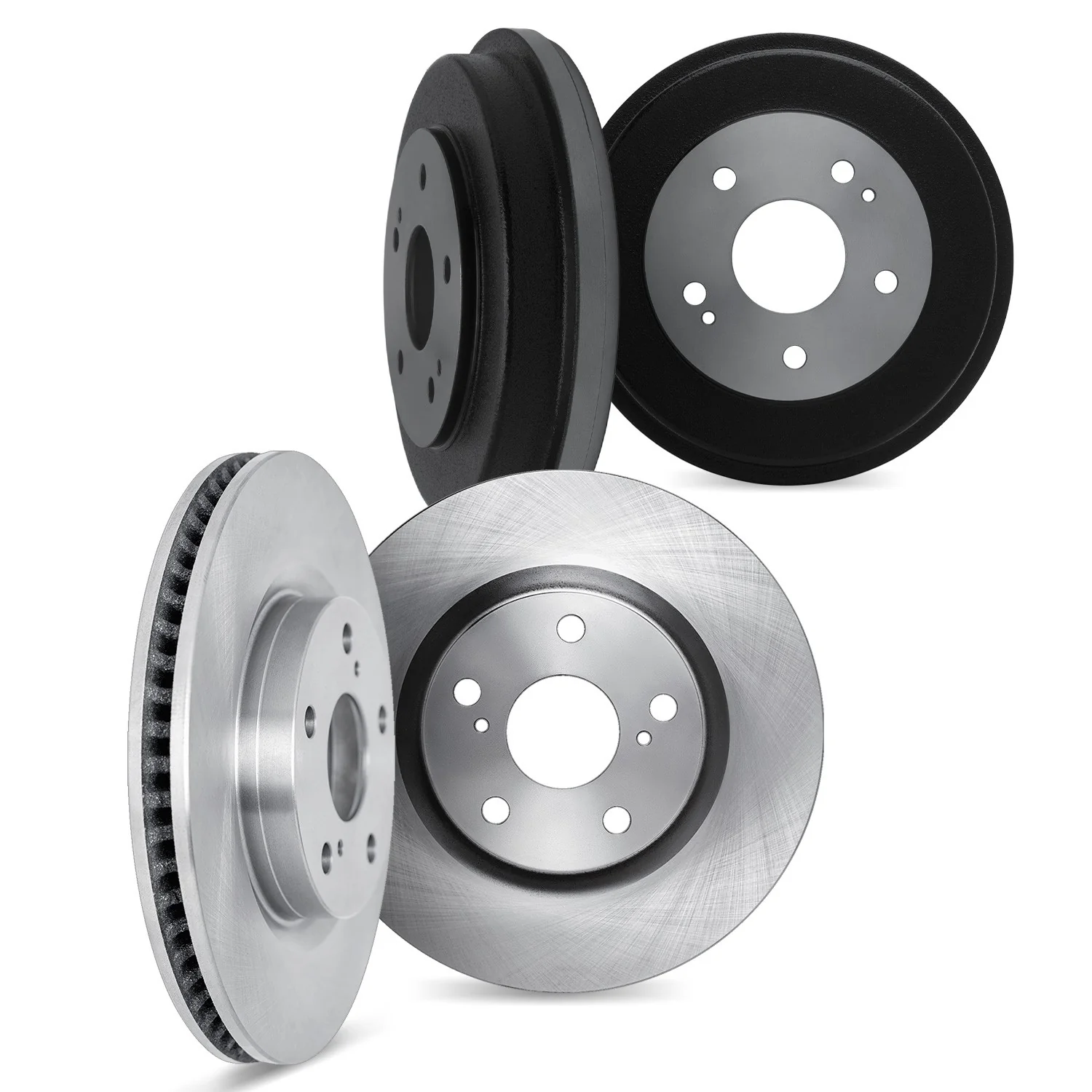 Dynamite Friction 6004-47021 Disc Brake Kit - Front and Rear