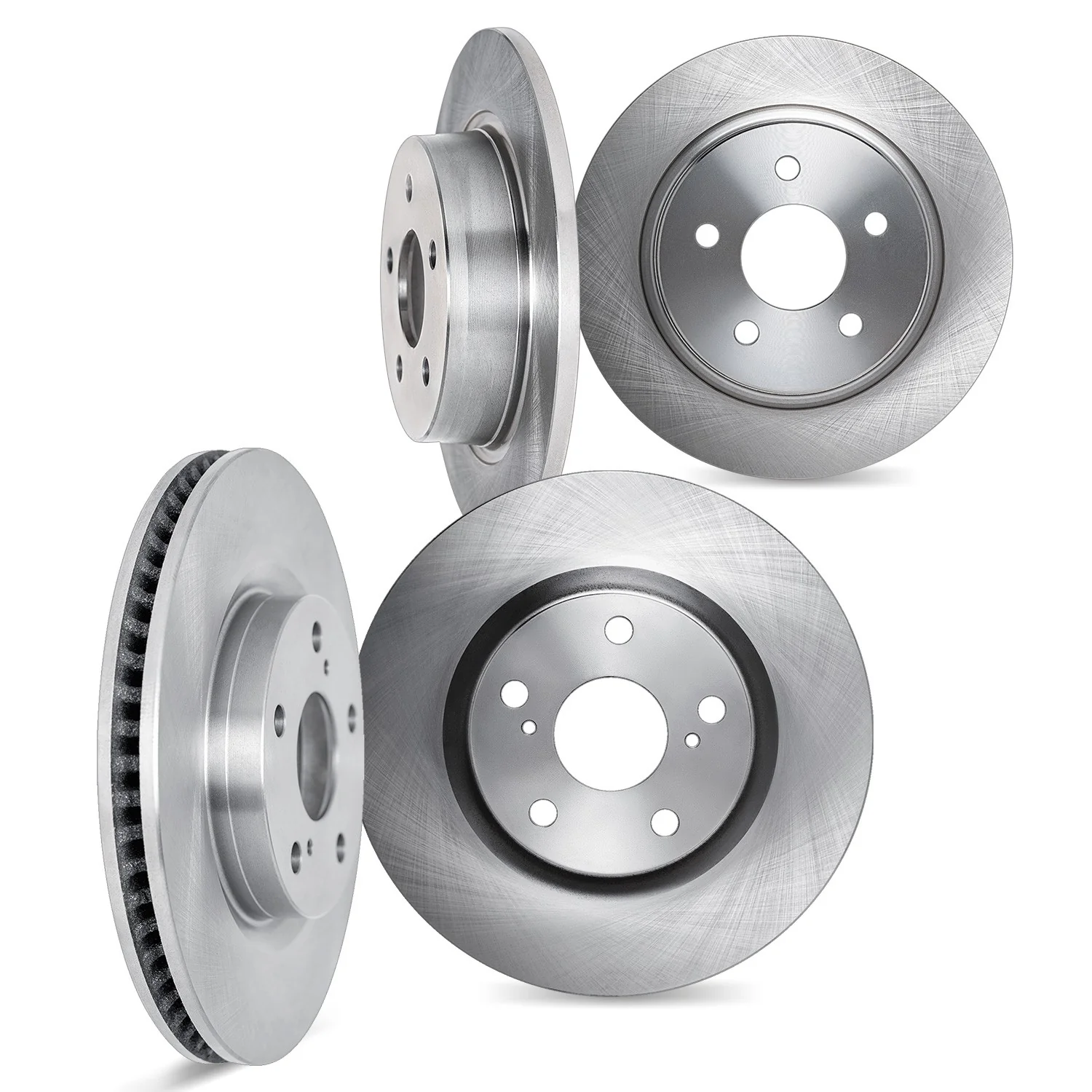 Dynamite Friction 6004-54734 Disc Brake Rotor Set - Front and Rear