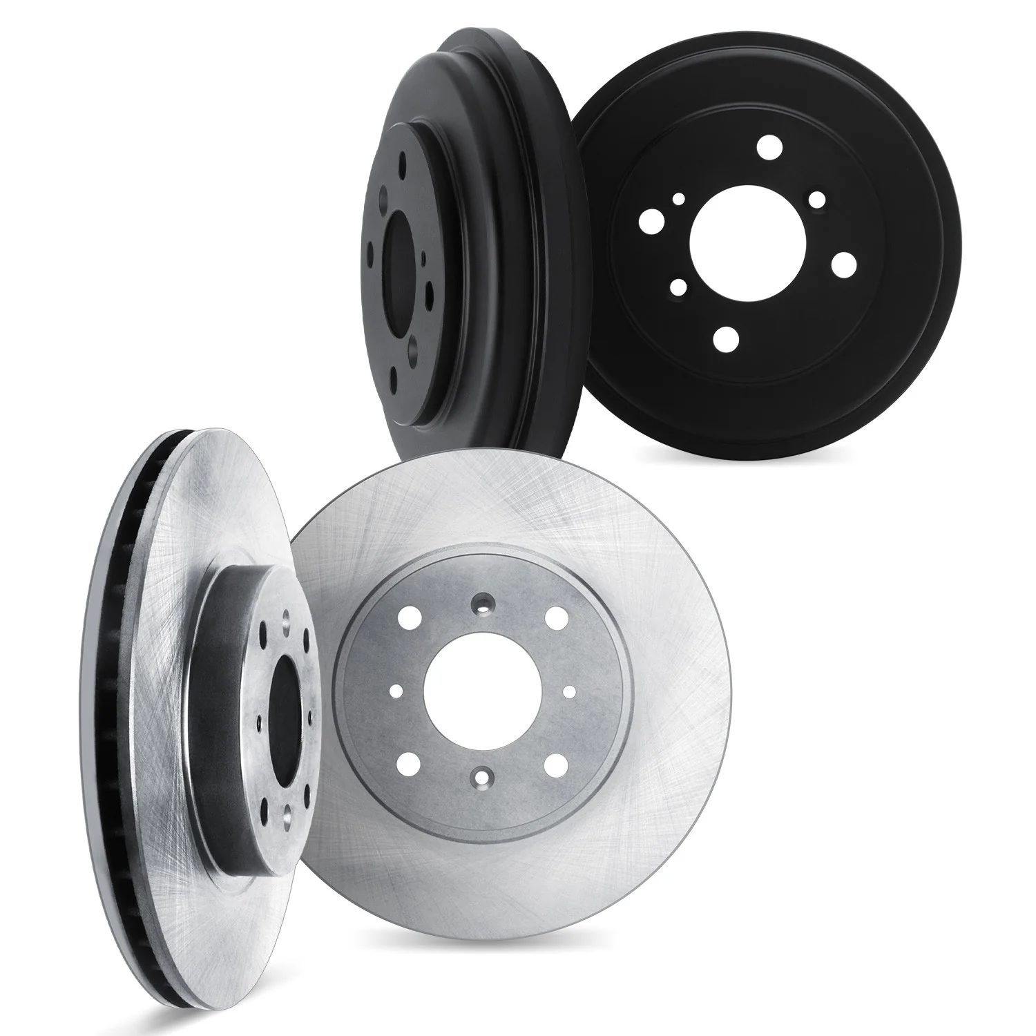 Dynamite Friction 6004-72052 Disc Brake Kit - Front and Rear