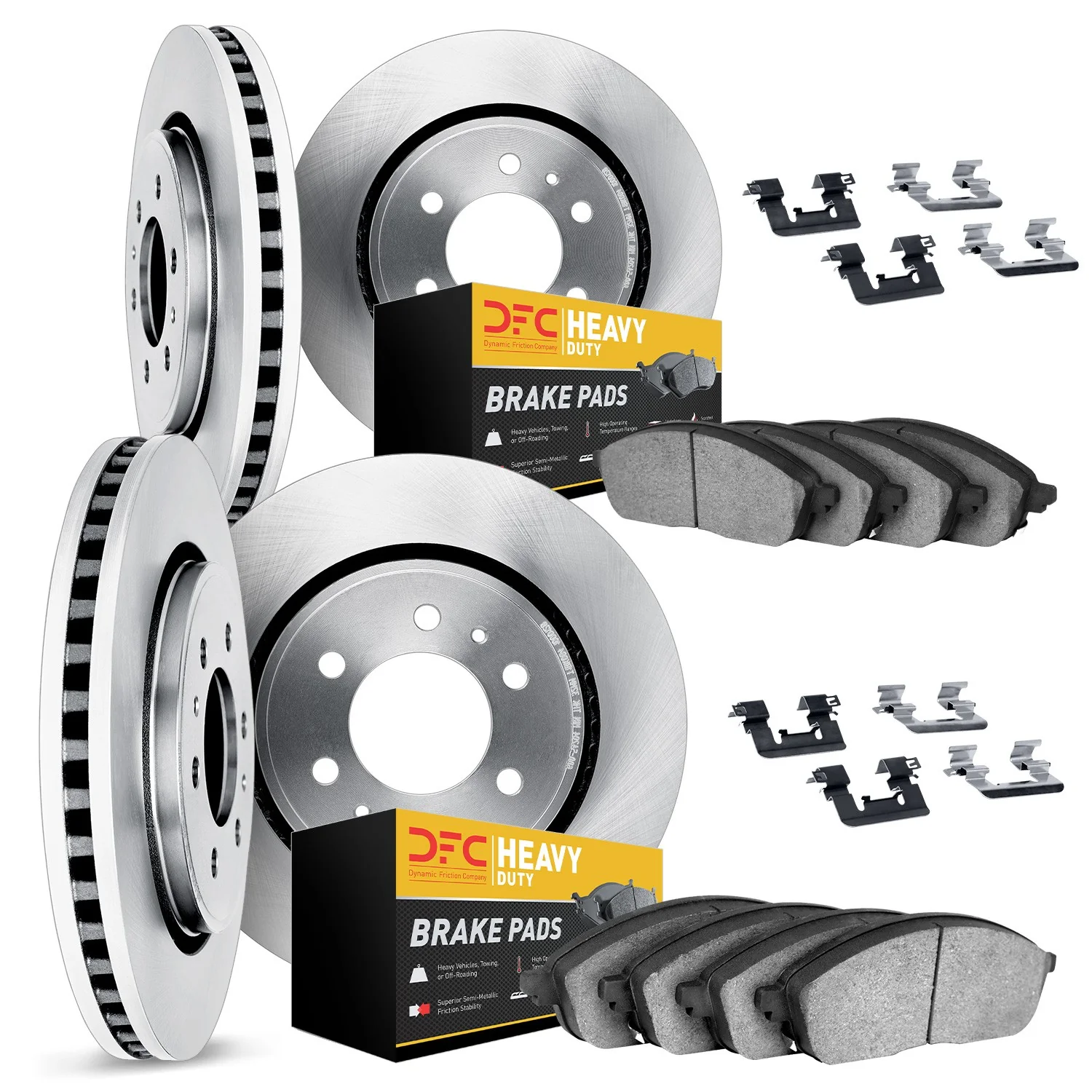 Dynamite Friction 6214-48036 Disc Brake Kit - Front and Rear