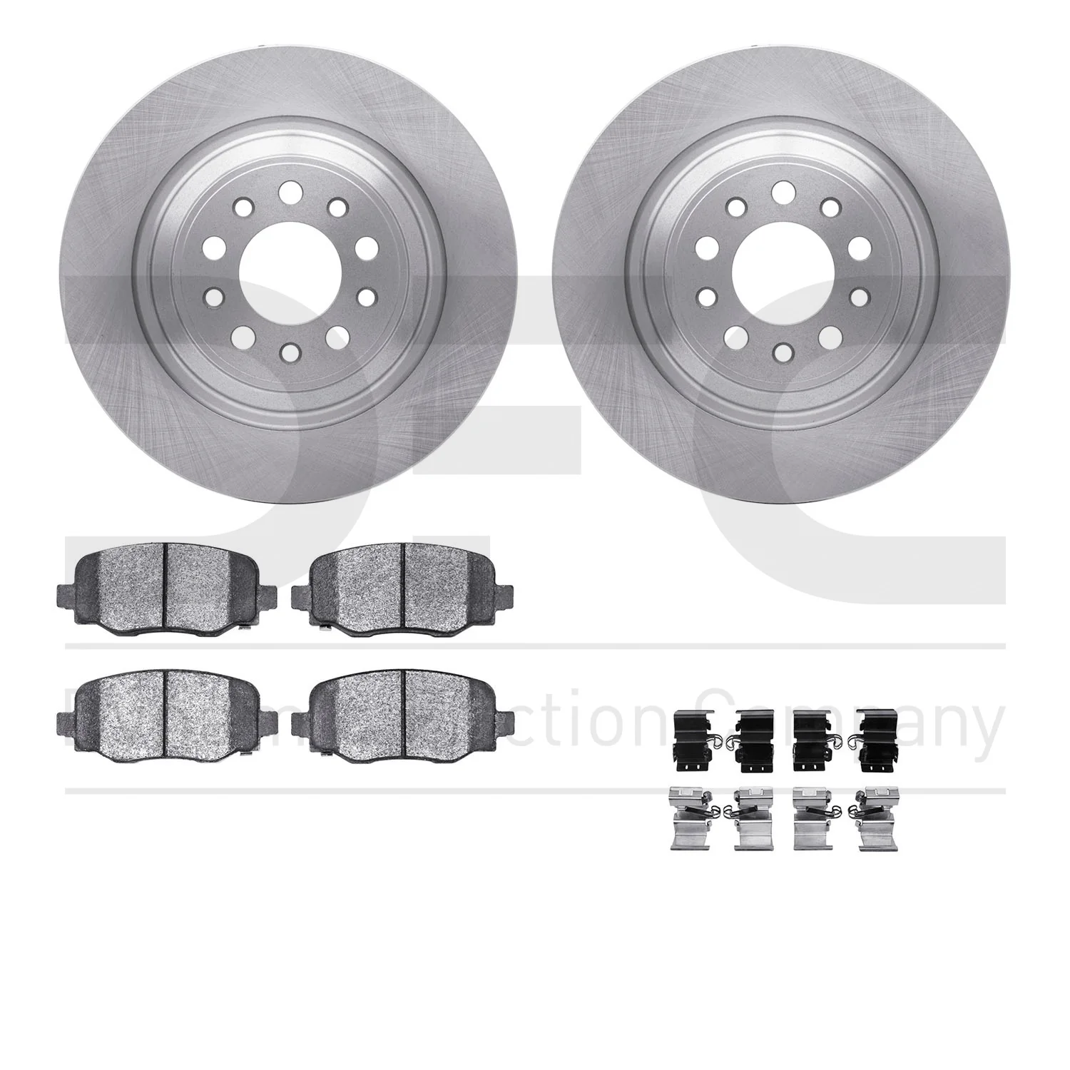 Dynamite Friction 6412-42034 Disc Brake Kit - Rear