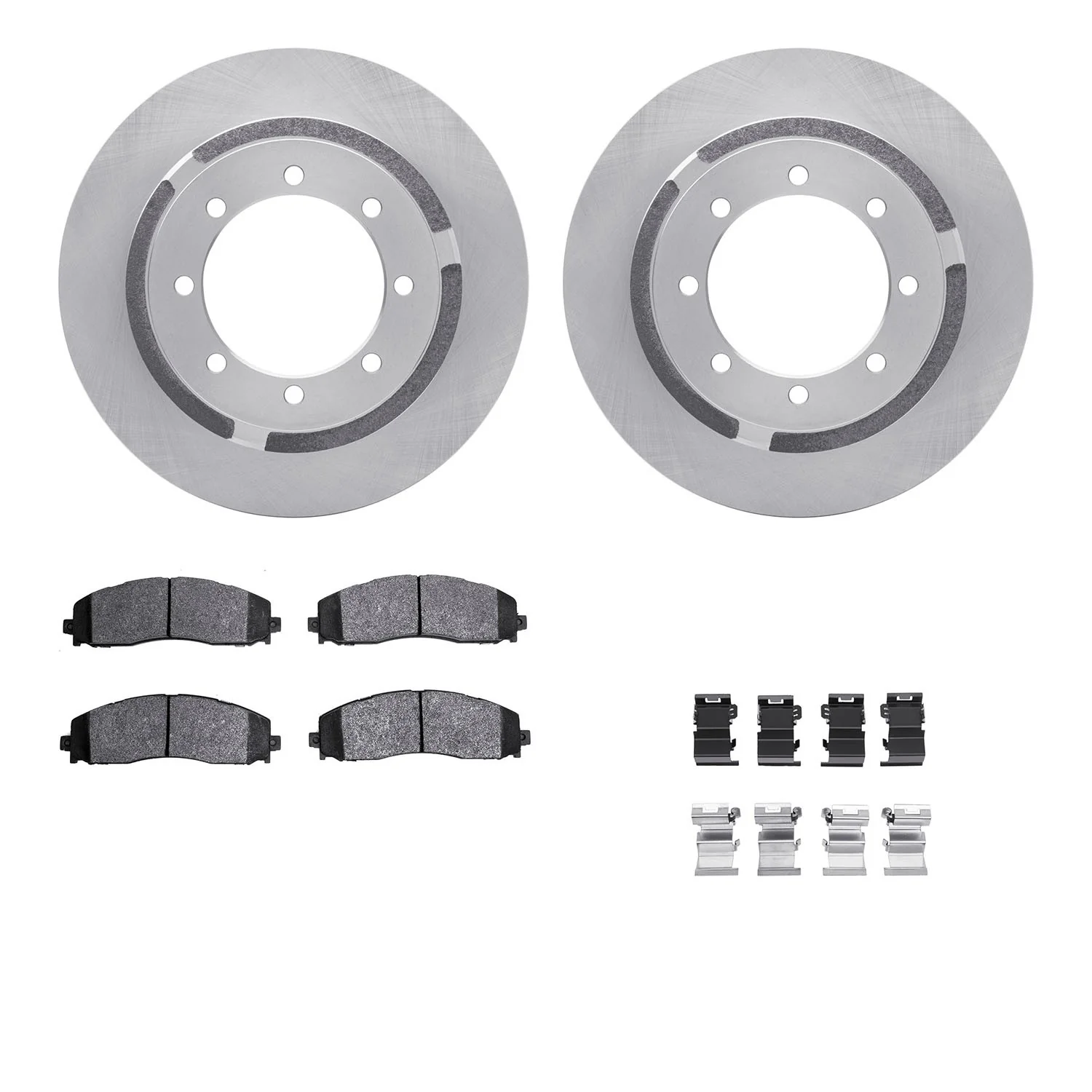 Dynamite Friction 6412-54296 Disc Brake Kit - Rear