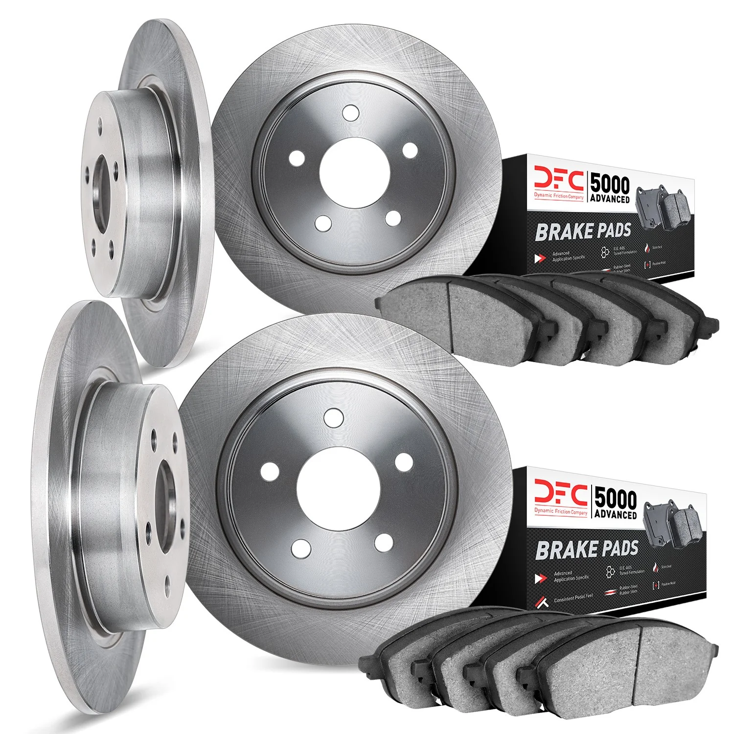 Dynamite Friction 6504-31003 Disc Brake Kit - Front and Rear