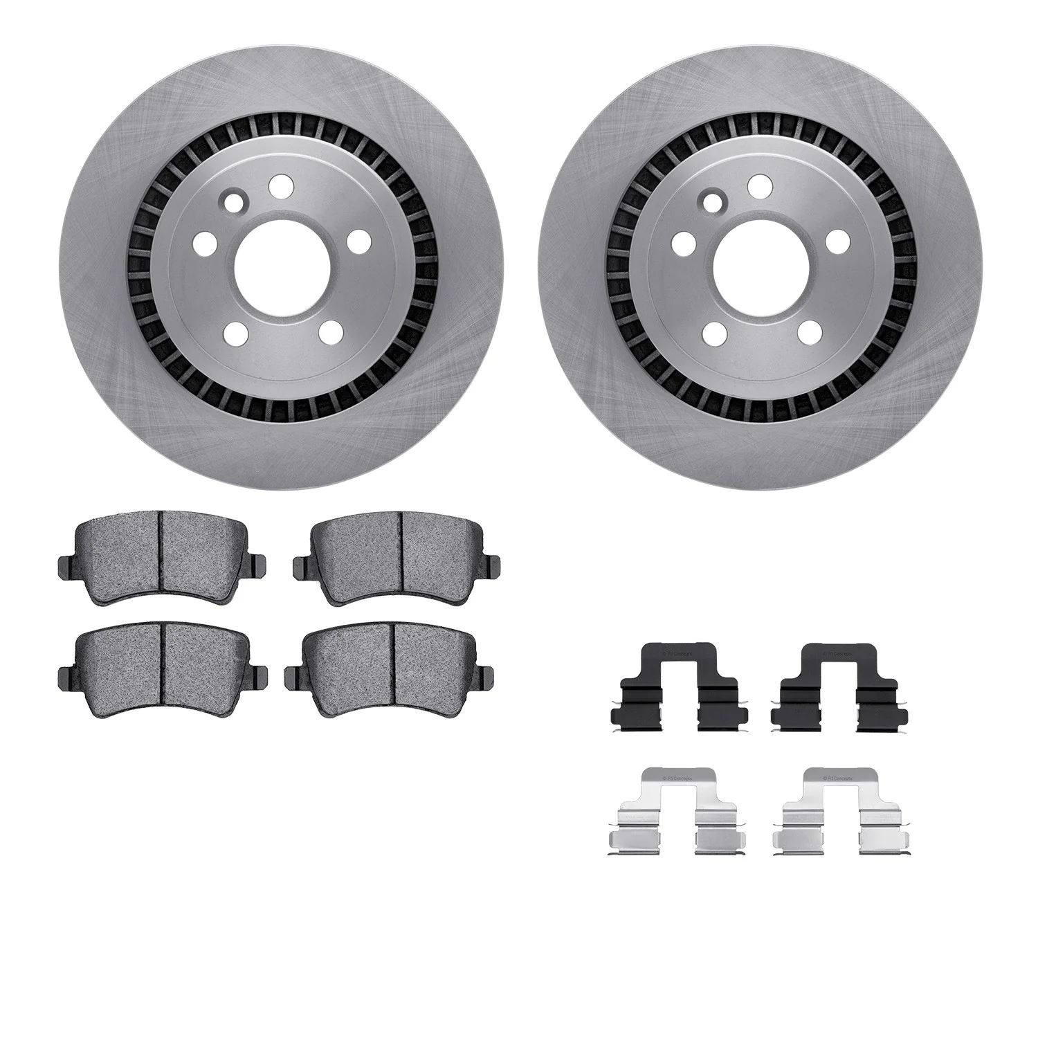 Dynamite Friction 6512-27354 Disc Brake Kit - Rear