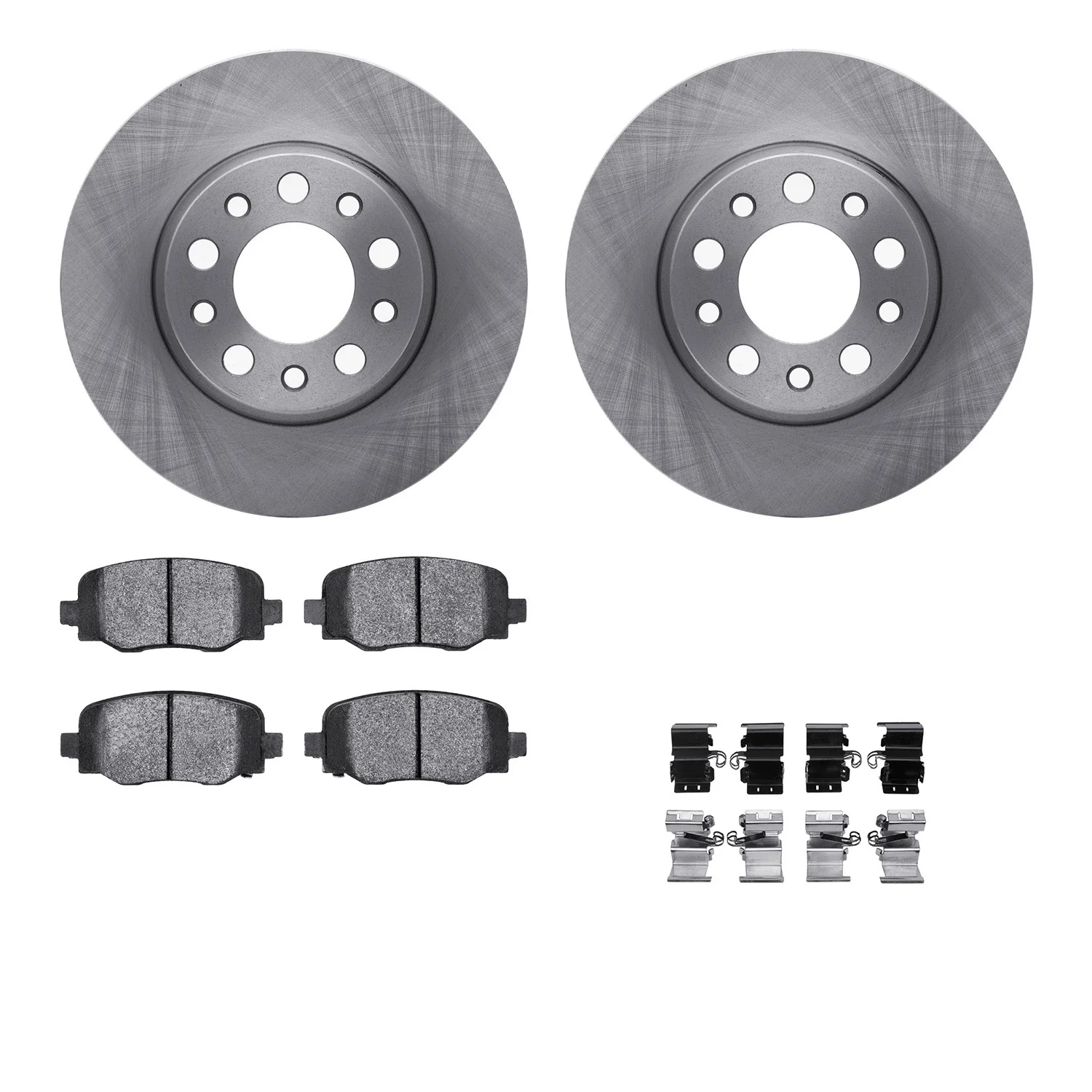 Dynamite Friction 6512-42123 Disc Brake Kit - Rear