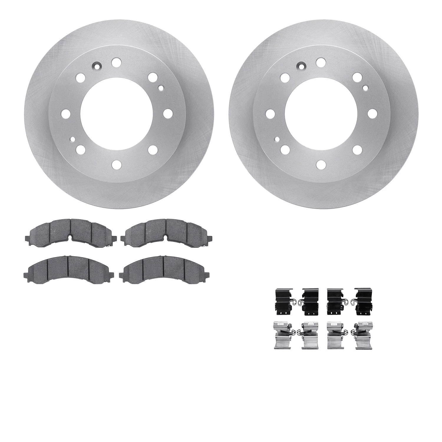 Dynamite Friction 6512-48074 Disc Brake Kit - Front