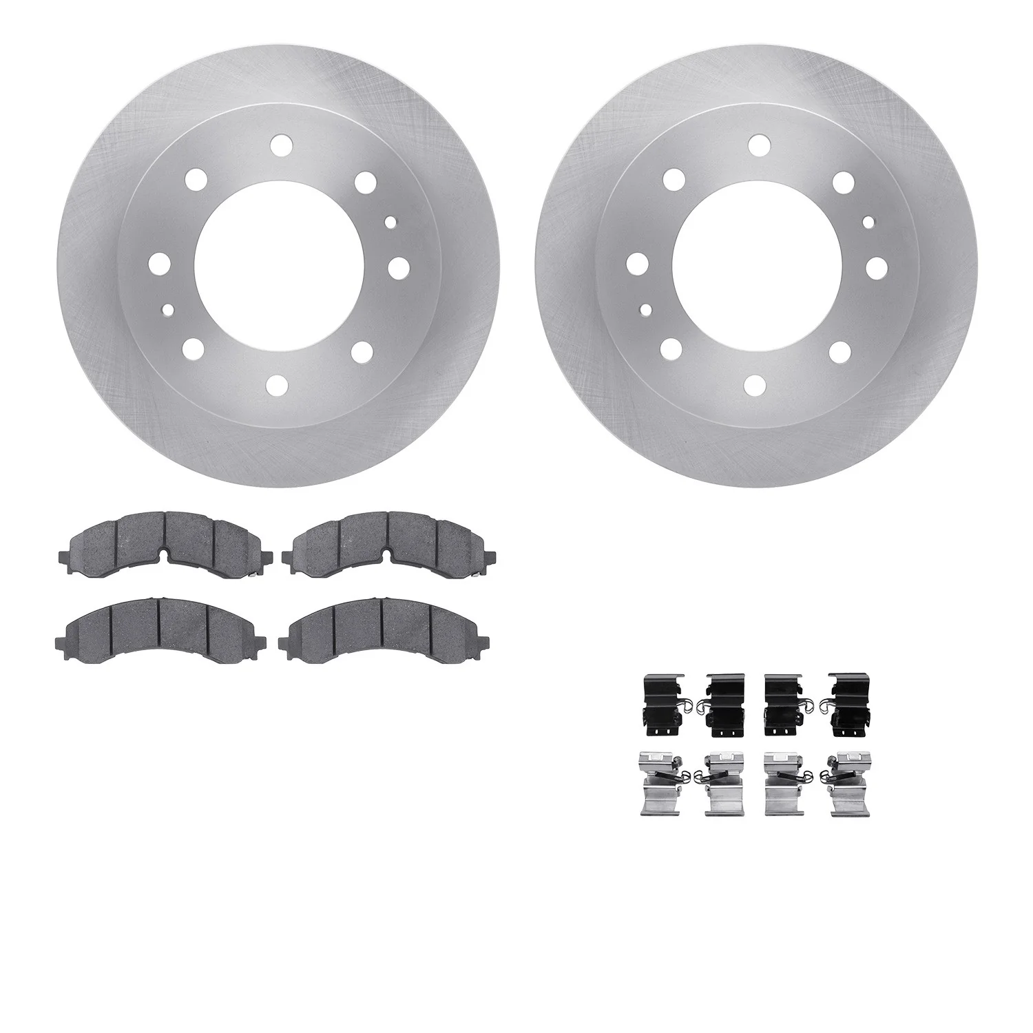 Dynamite Friction 6512-48077 Disc Brake Kit - Rear