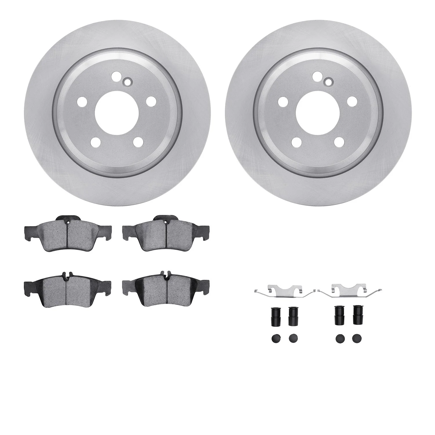 Dynamite Friction 6512-63418 Disc Brake Kit - Rear