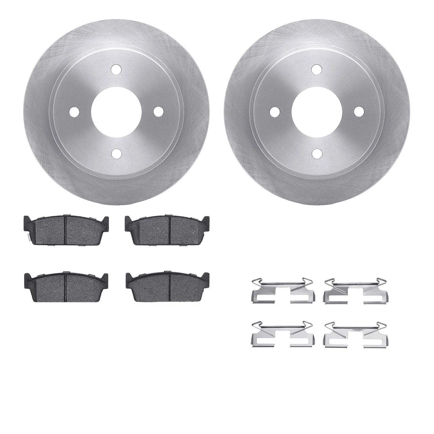 Dynamite Friction 6512-68020 Disc Brake Kit - Rear